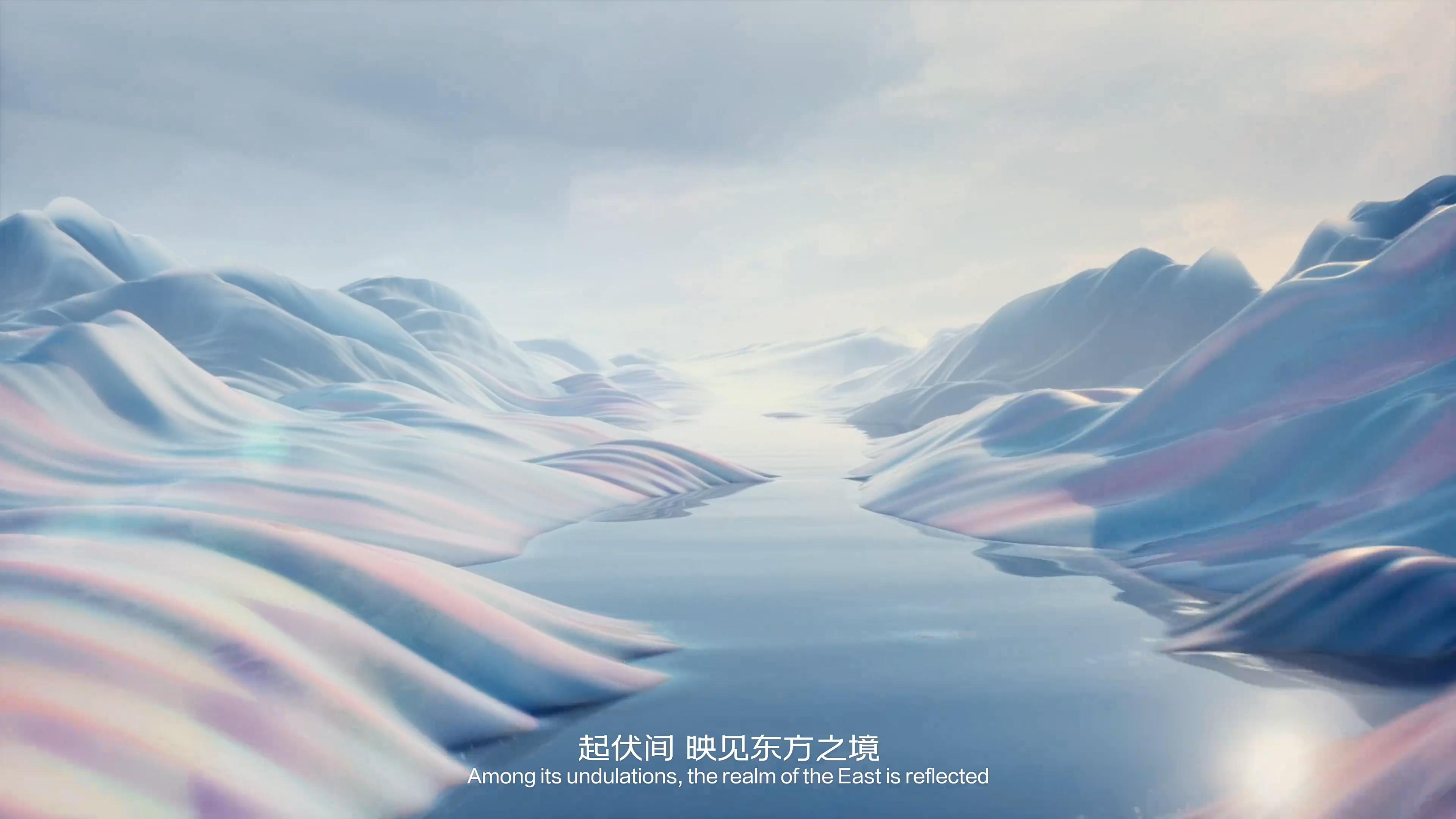 Dilraba，crown bead ceramic，cg，animation，Morning vision，Product animation，