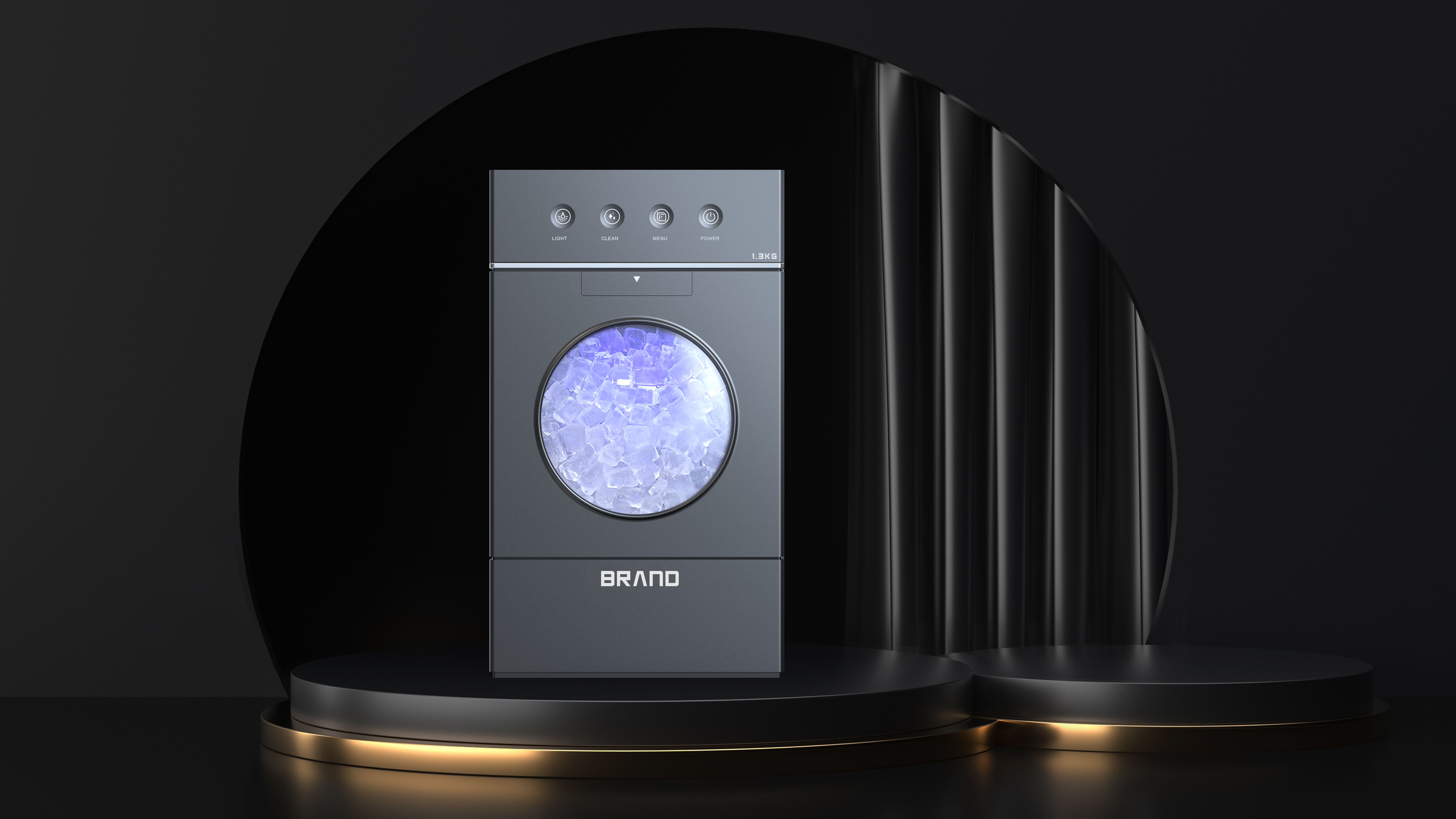 household electrical appliances，Ice maker，household，Small ice machine，convenient，