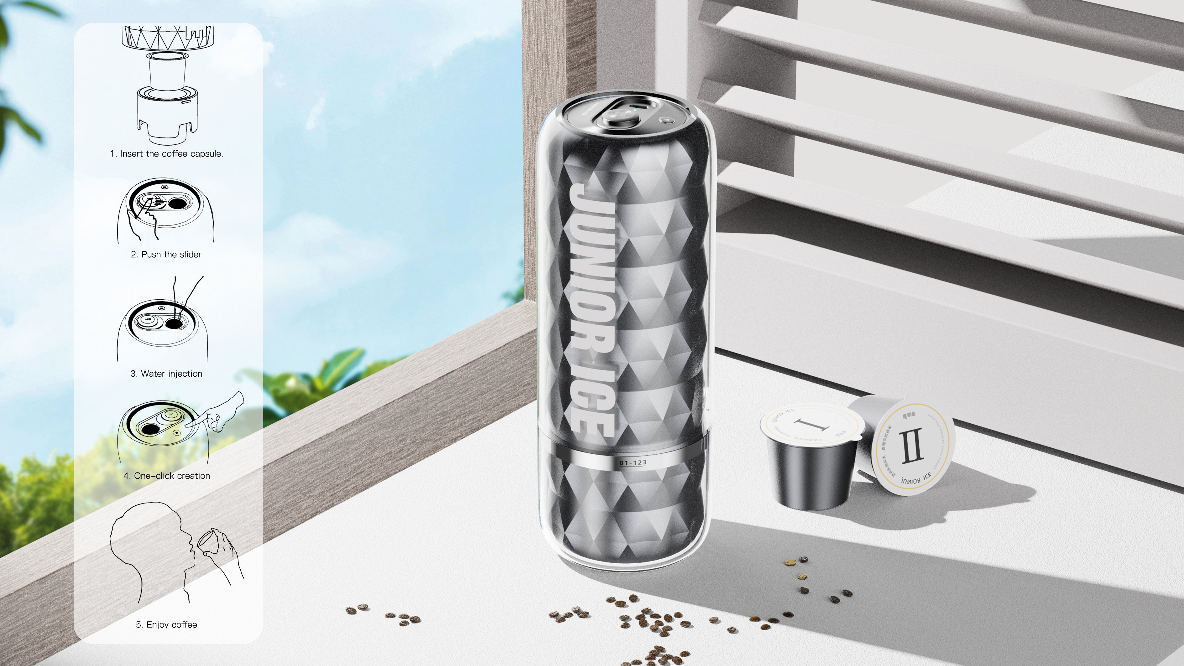 coffee cup，product design，