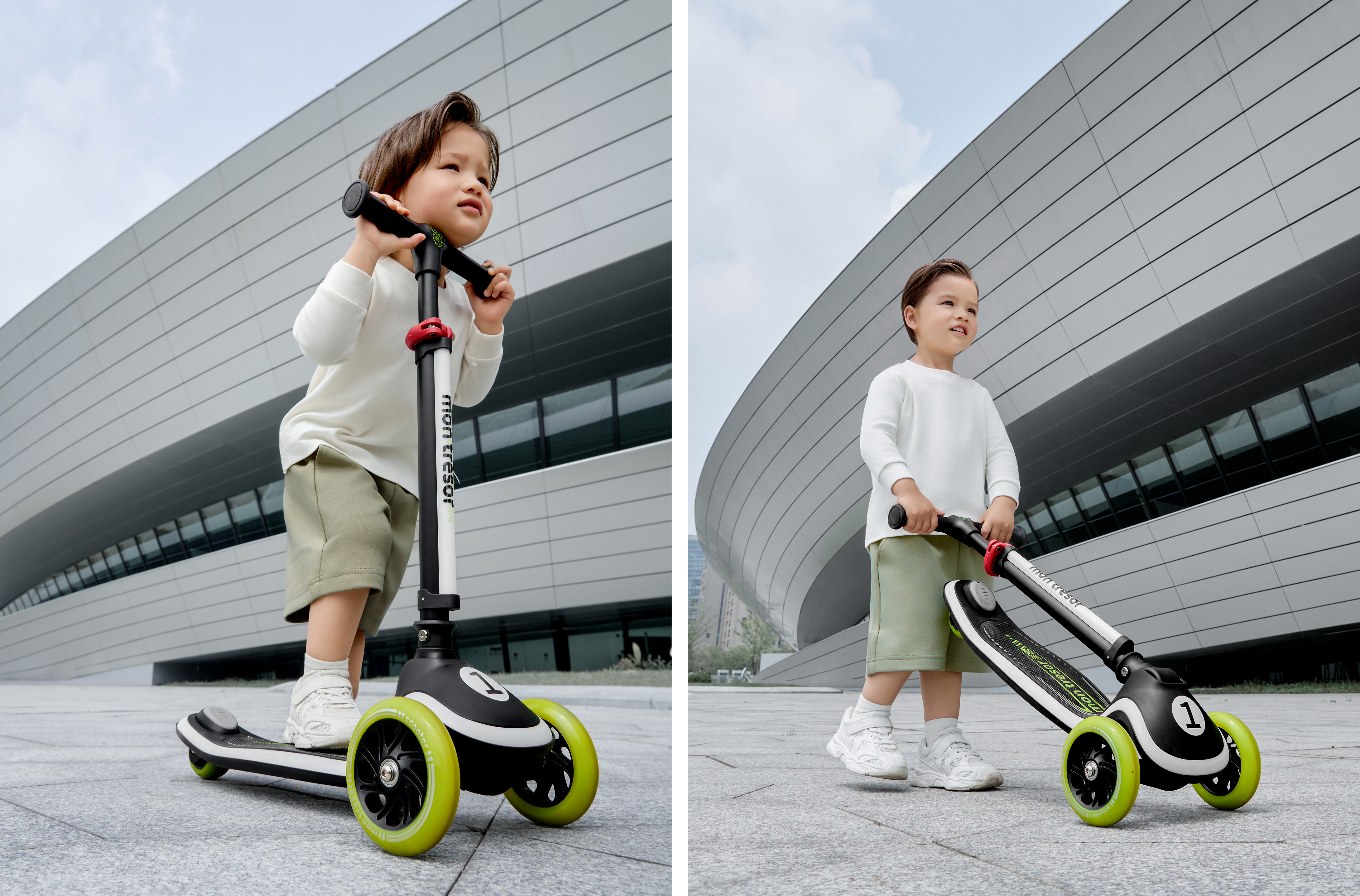 Scooter，Children's products，Stroller，single board scooter，product design，