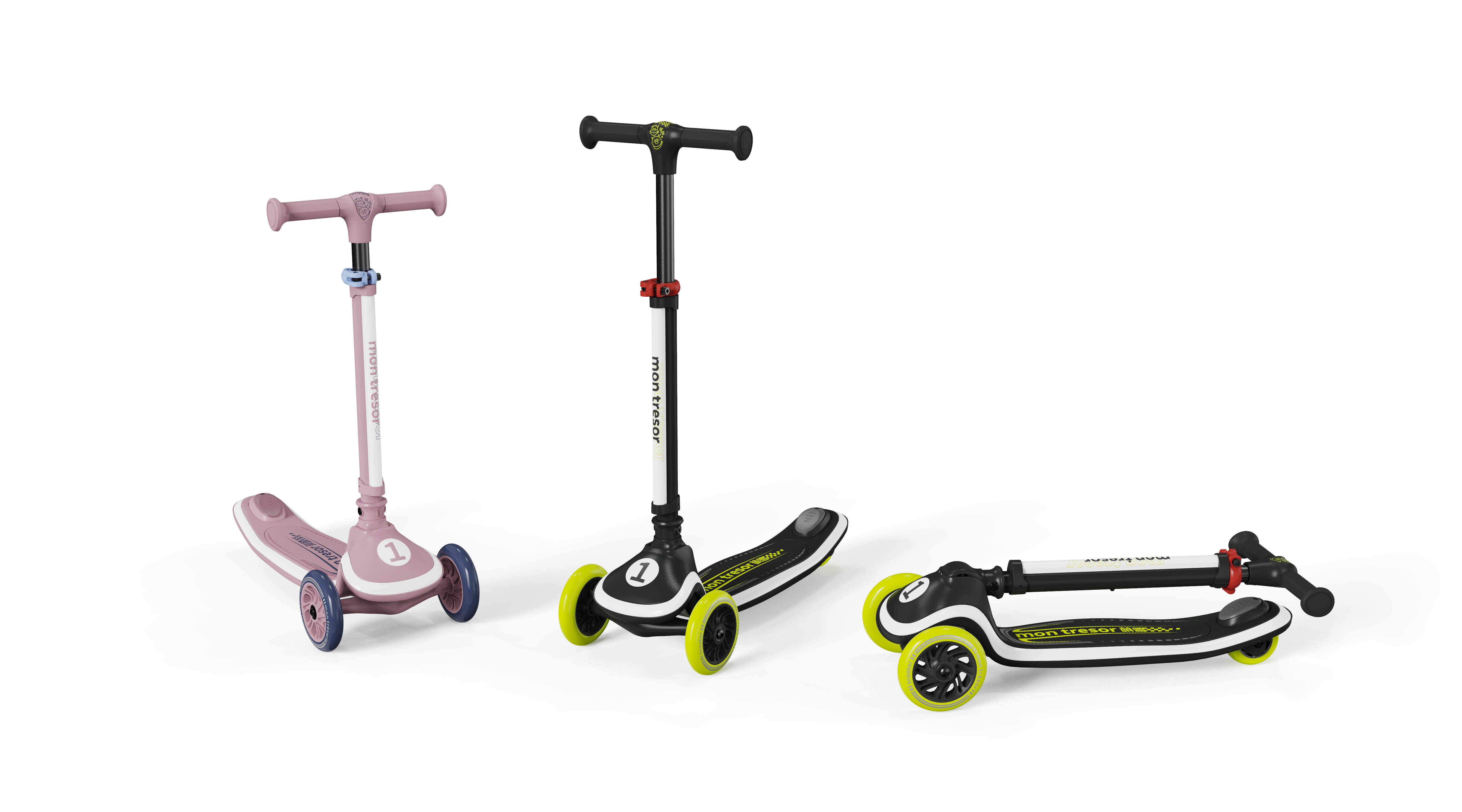 Scooter，Children's products，Stroller，single board scooter，product design，