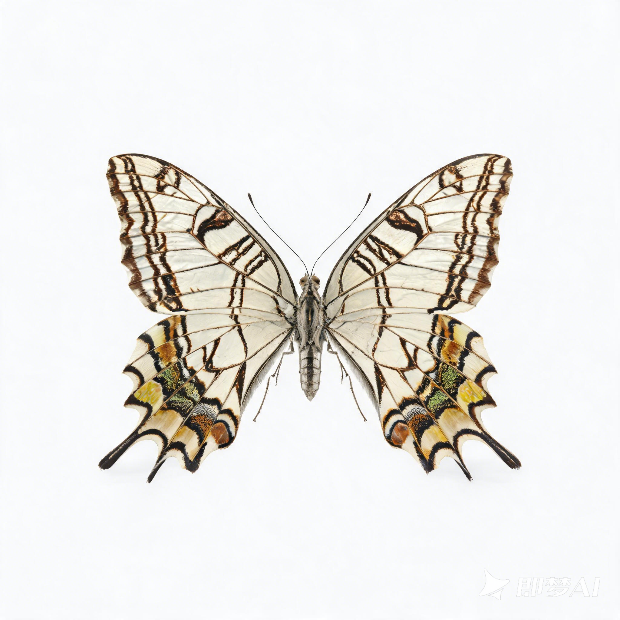 Netted Sulphur Butterfly，