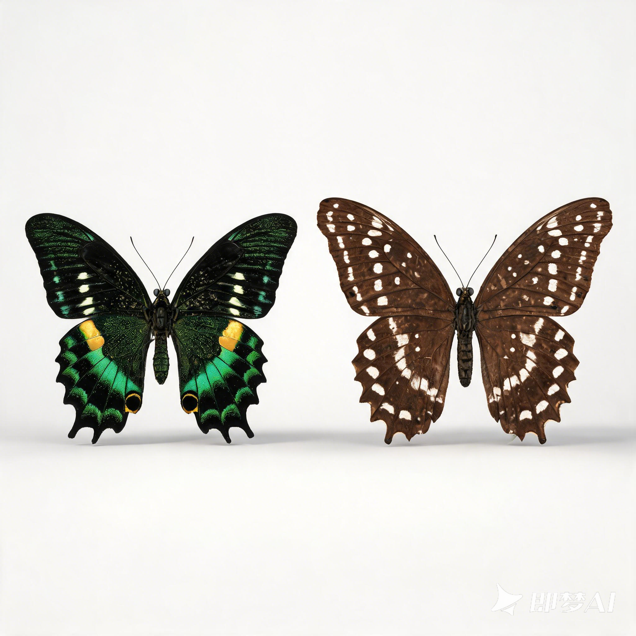 Gold-green Birdwing Butterfly，