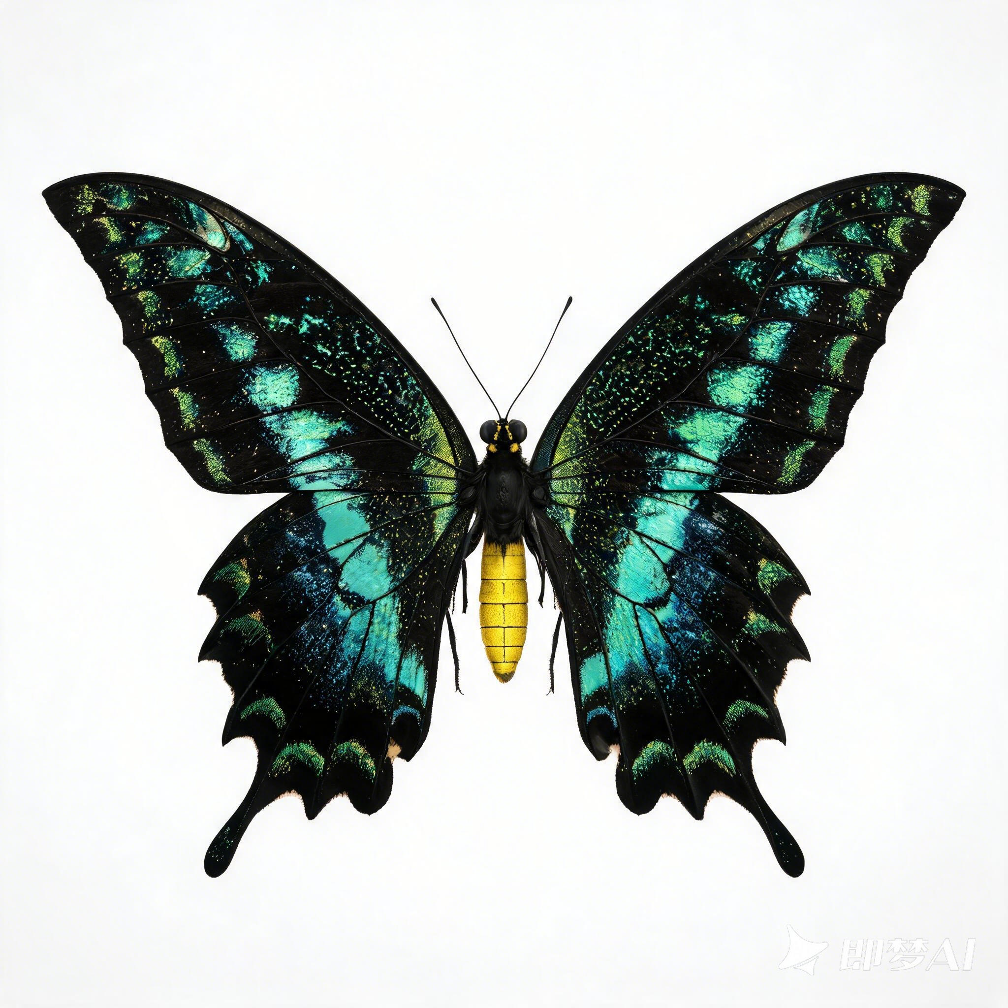 Alexander's Birdwing Butterfly，
