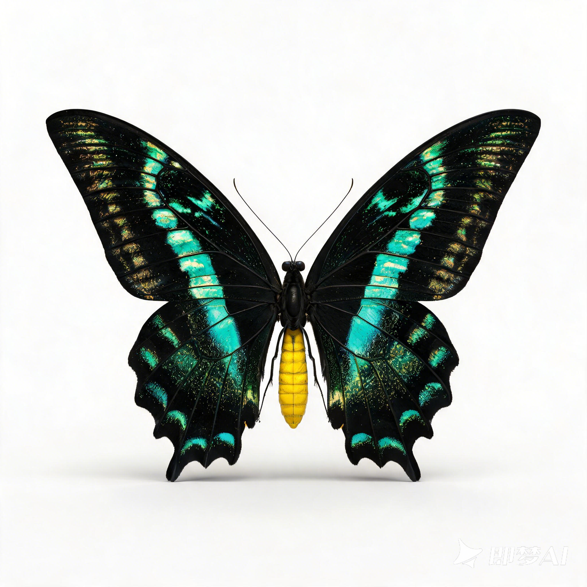 Alexander's Birdwing Butterfly，