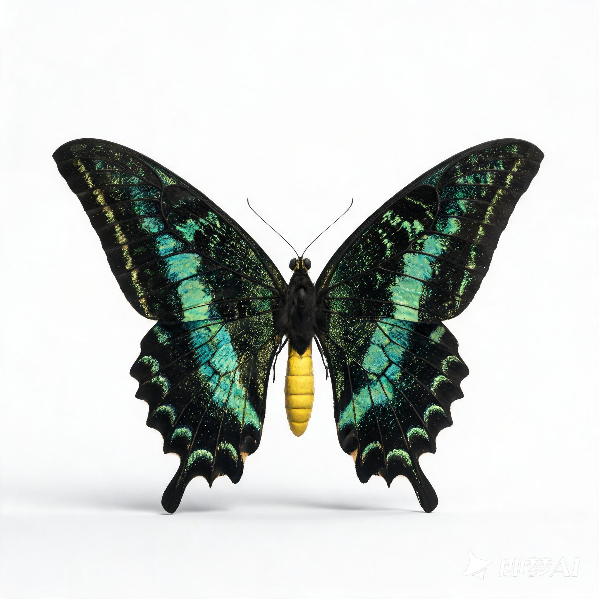 Alexander's Birdwing Butterfly，