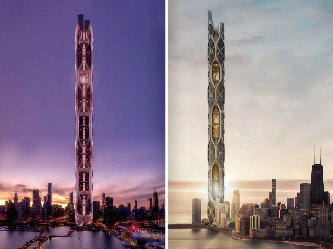 Vertical Farm Skyscraper，Architecture，environmental design，ecological architecture，