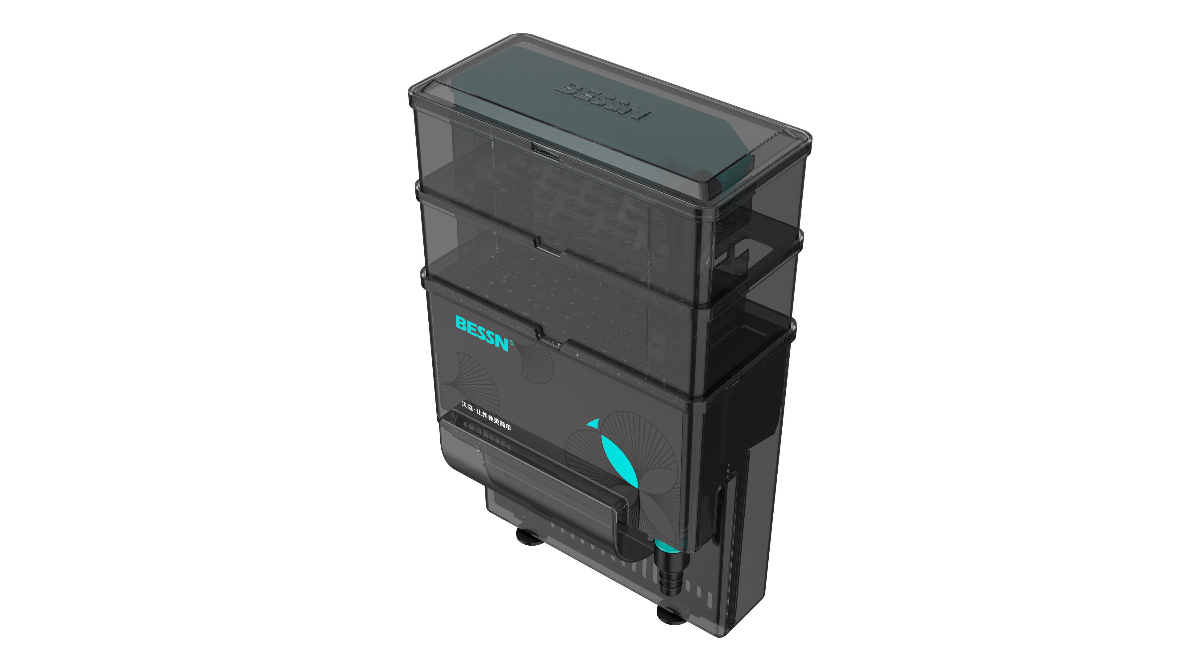 Aquarium products，Wall-mounted filter，filter，Fish tank filtration，