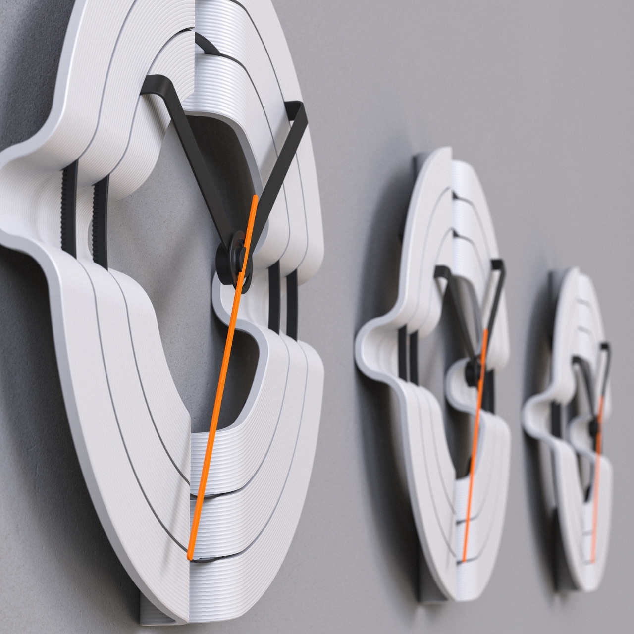 Radius，Orbit Clock，Housewear & Furnishings，originality，