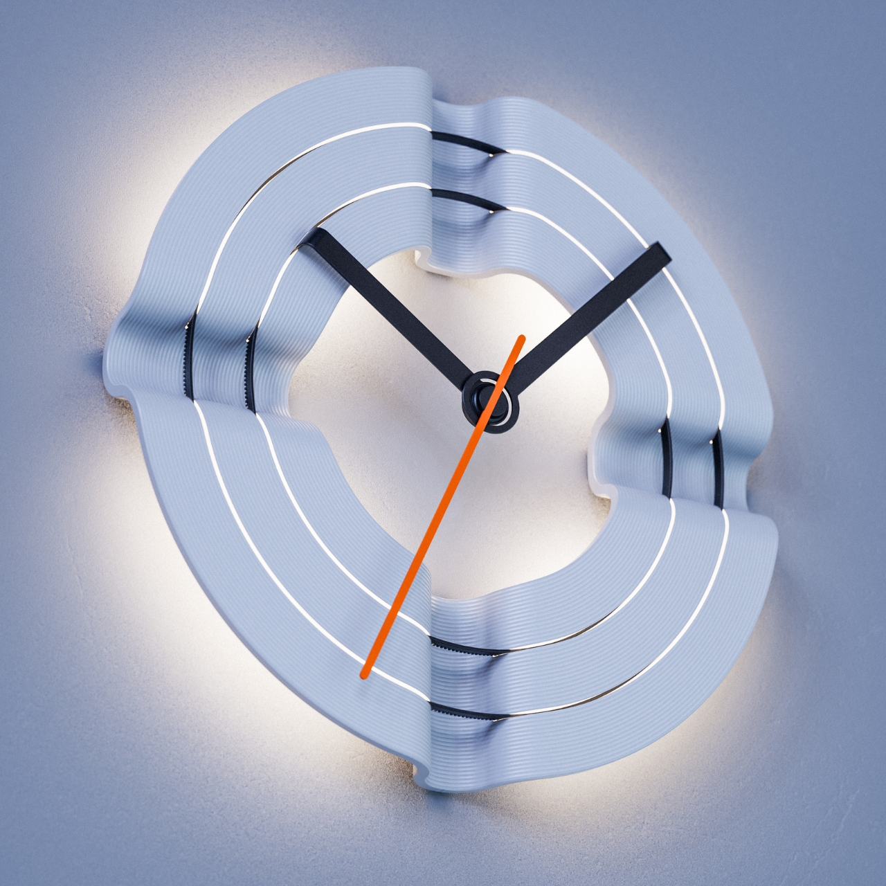 Radius，Orbit Clock，Housewear & Furnishings，originality，