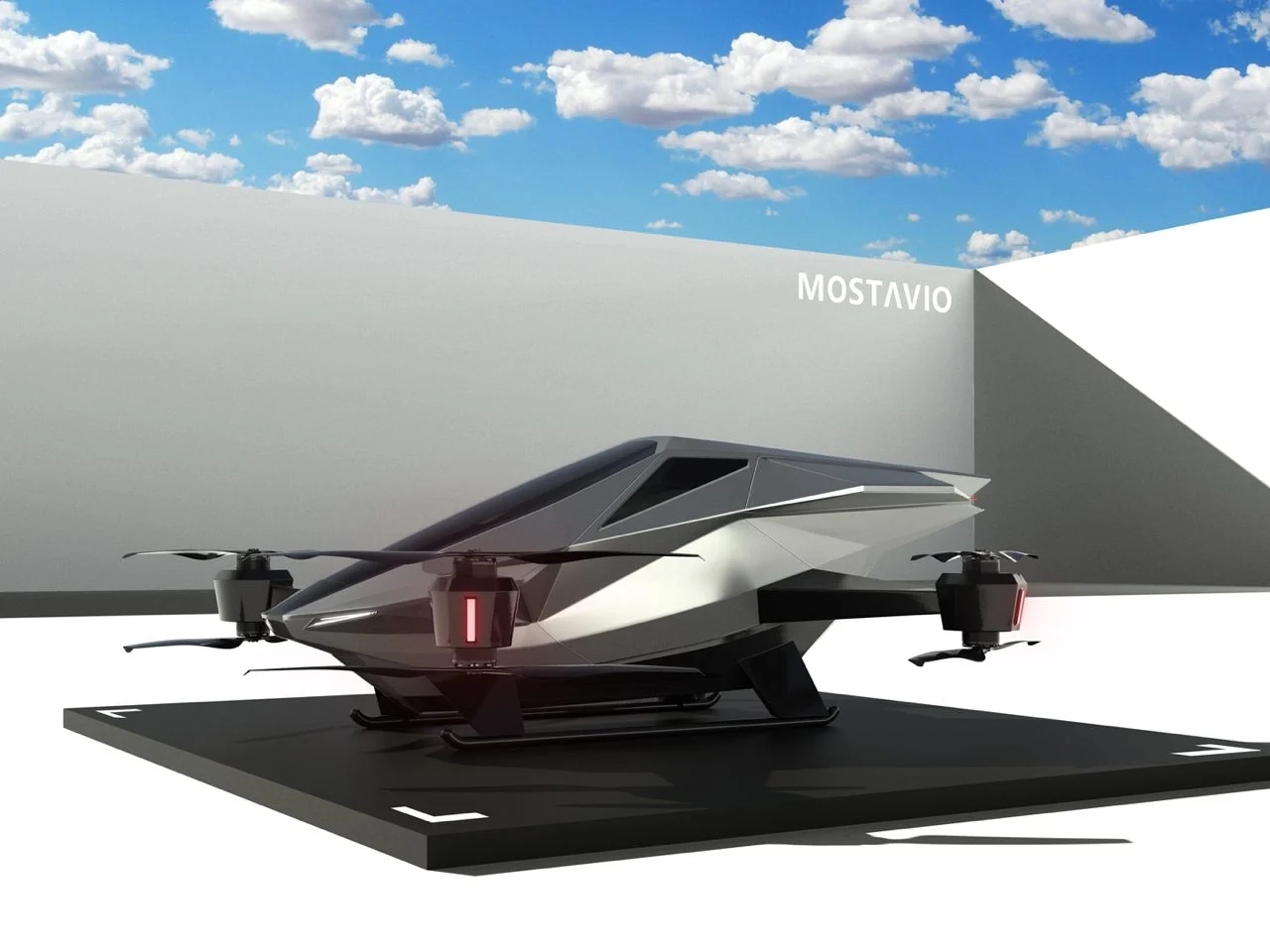 MX1，Single electric vertical take-off and landing aircraft，eVTOL，vehicle，