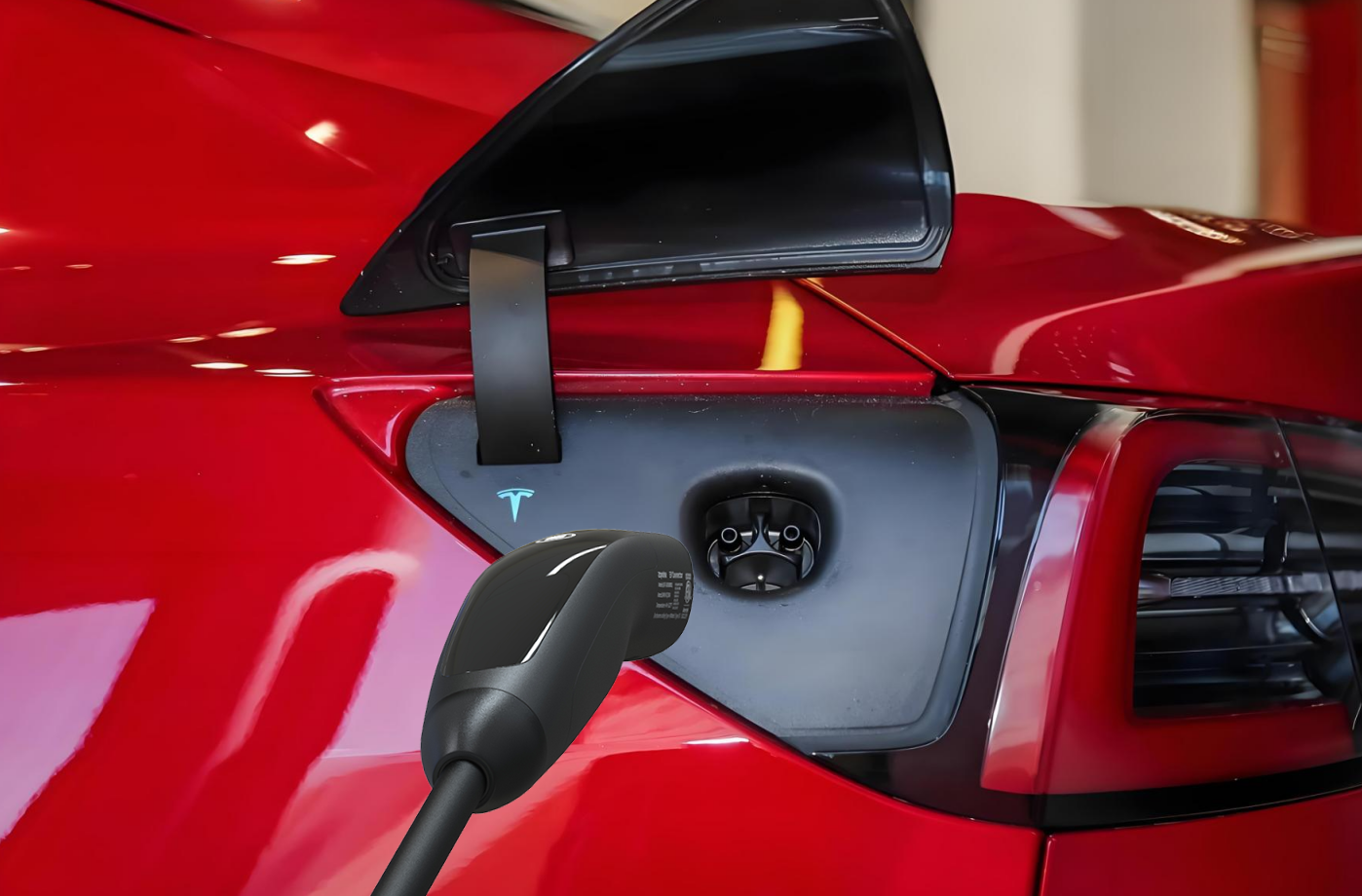 New energy vehicle，Charging pile，Charging gun，Tesla，