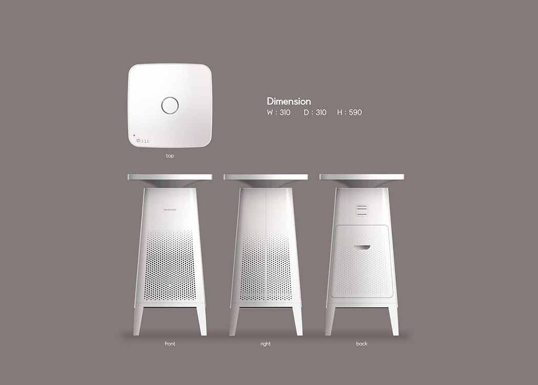 purifier，Table，white，household electrical appliances，