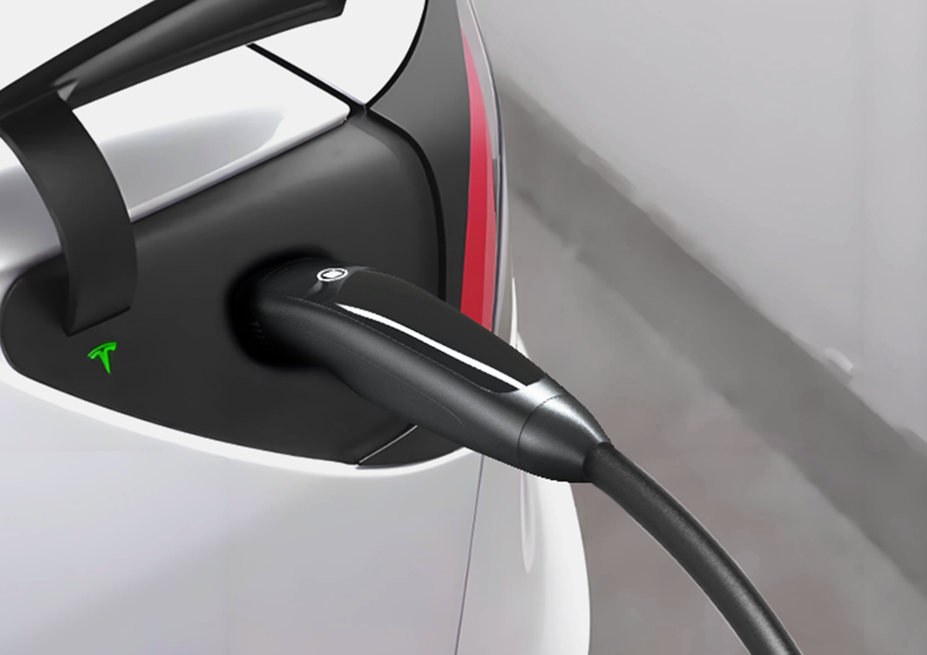 New energy vehicle，Charging pile，Charging gun，Tesla，