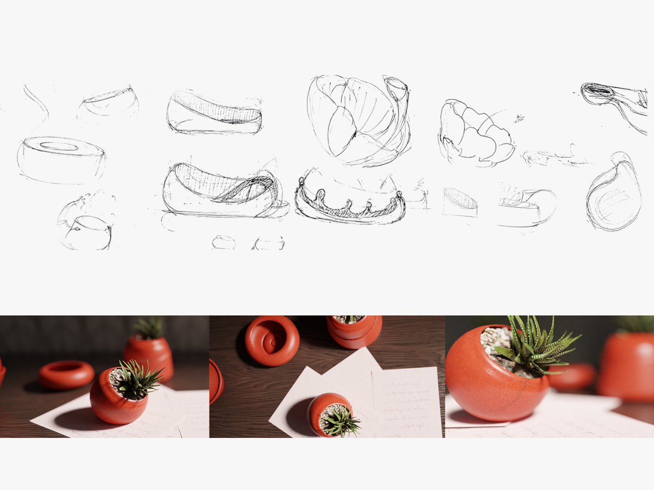 Posha，Self-watering tabletop flowerpot，intelligence，Housewear & Furnishings，