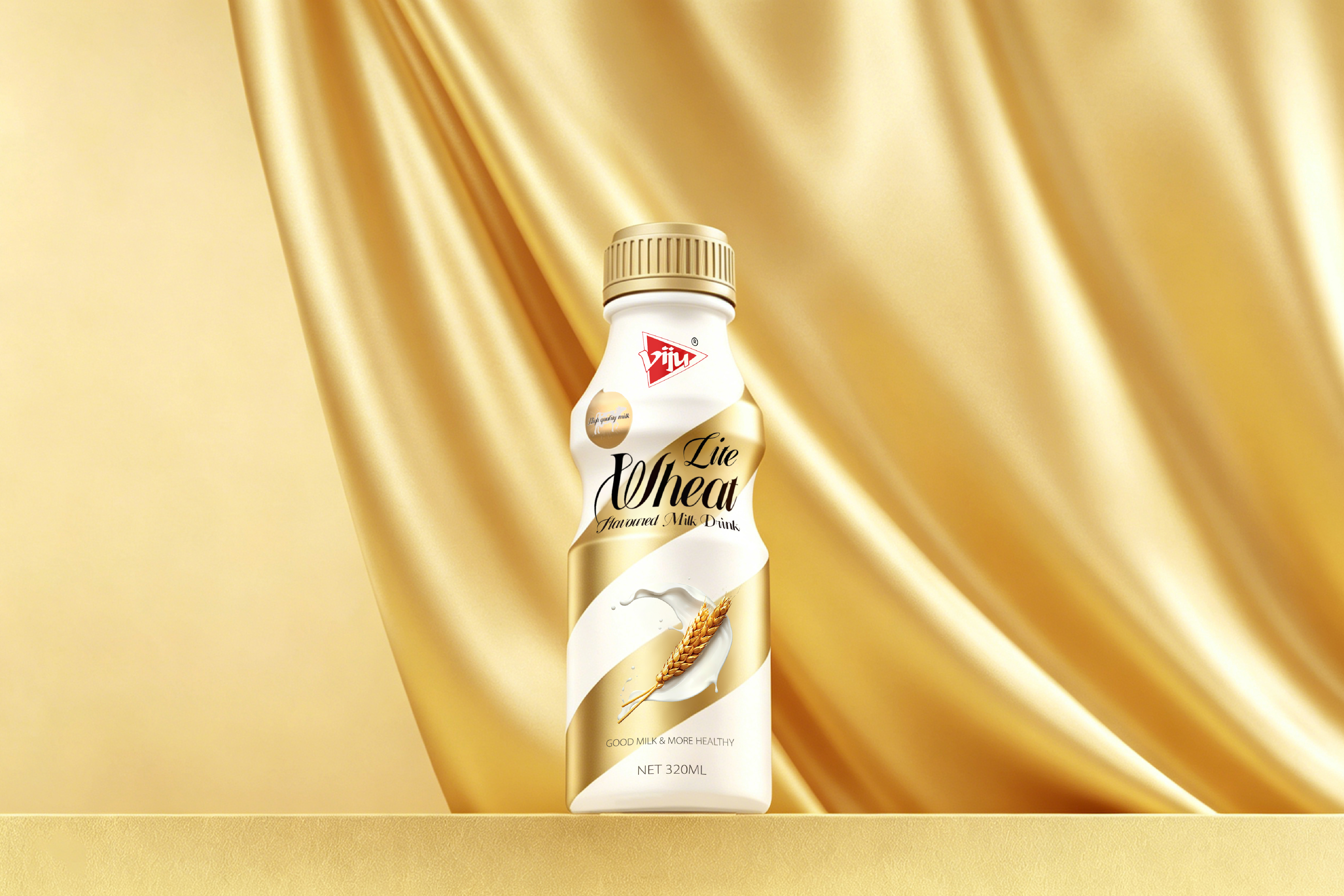 VIJU only for a long time，beverage packaging，Packaging technology，Flavor milk，Beverage packaging，fresh，senior，Bottle design，