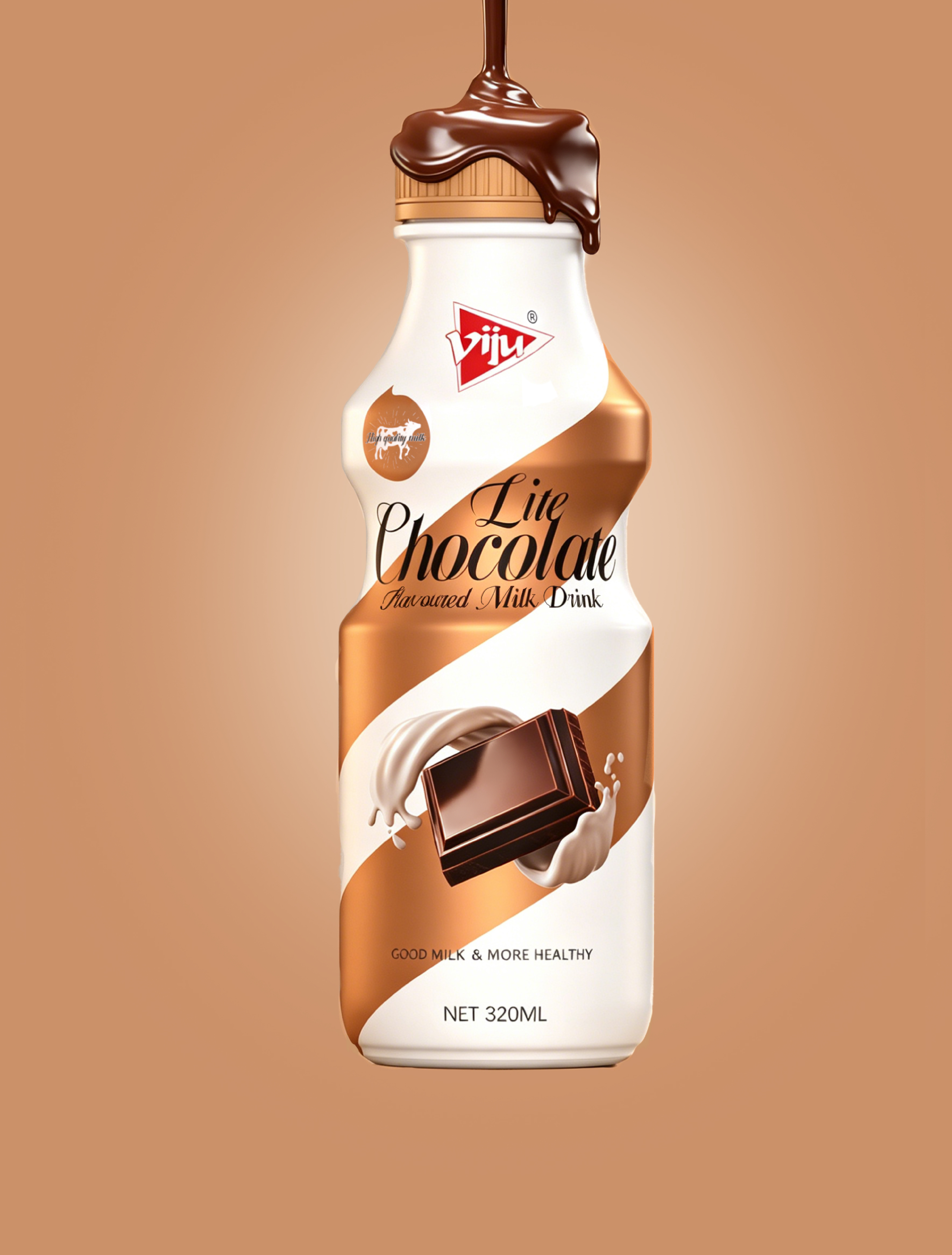 VIJU only for a long time，beverage packaging，Packaging technology，Flavor milk，Beverage packaging，fresh，senior，Bottle design，