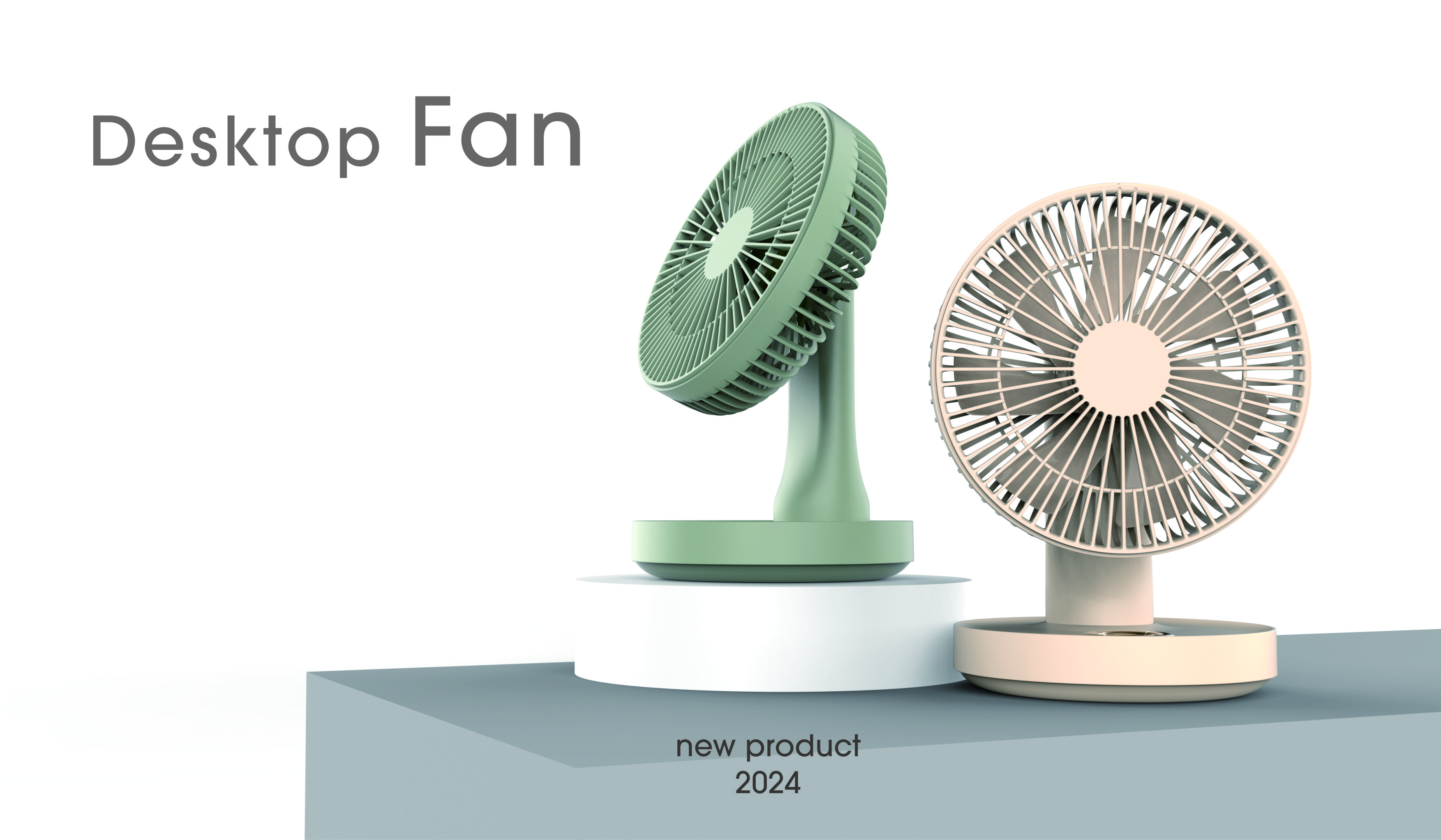 Small fan, desktop fan, smart small appliances, 3C digital，