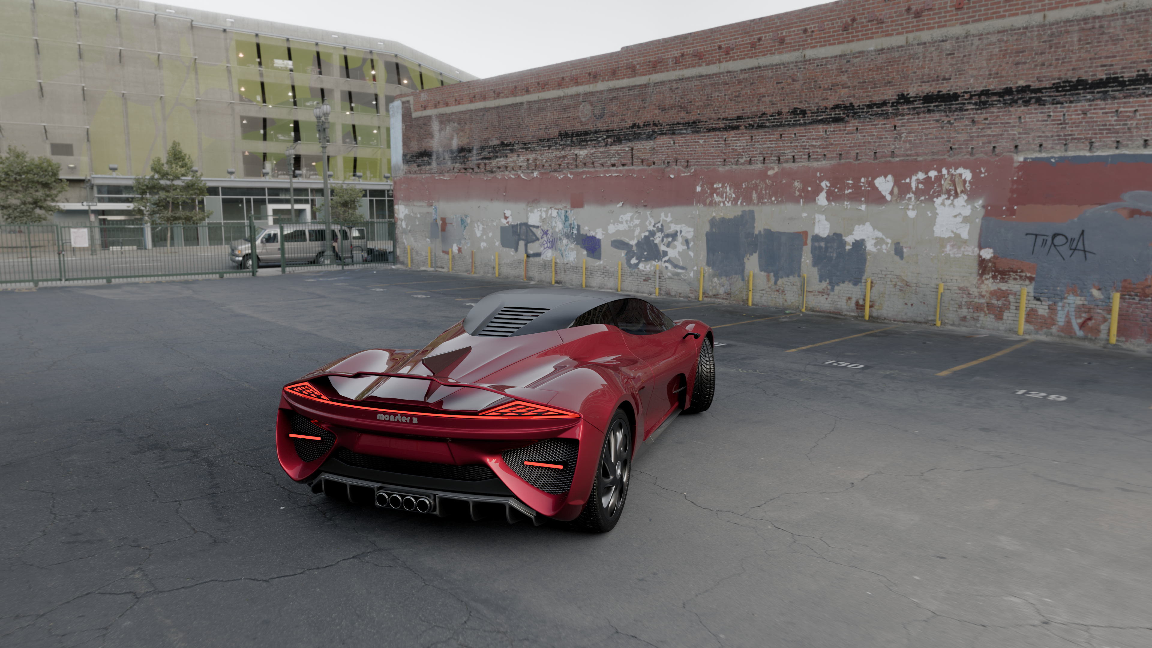 Super run，Sports car，streamline，