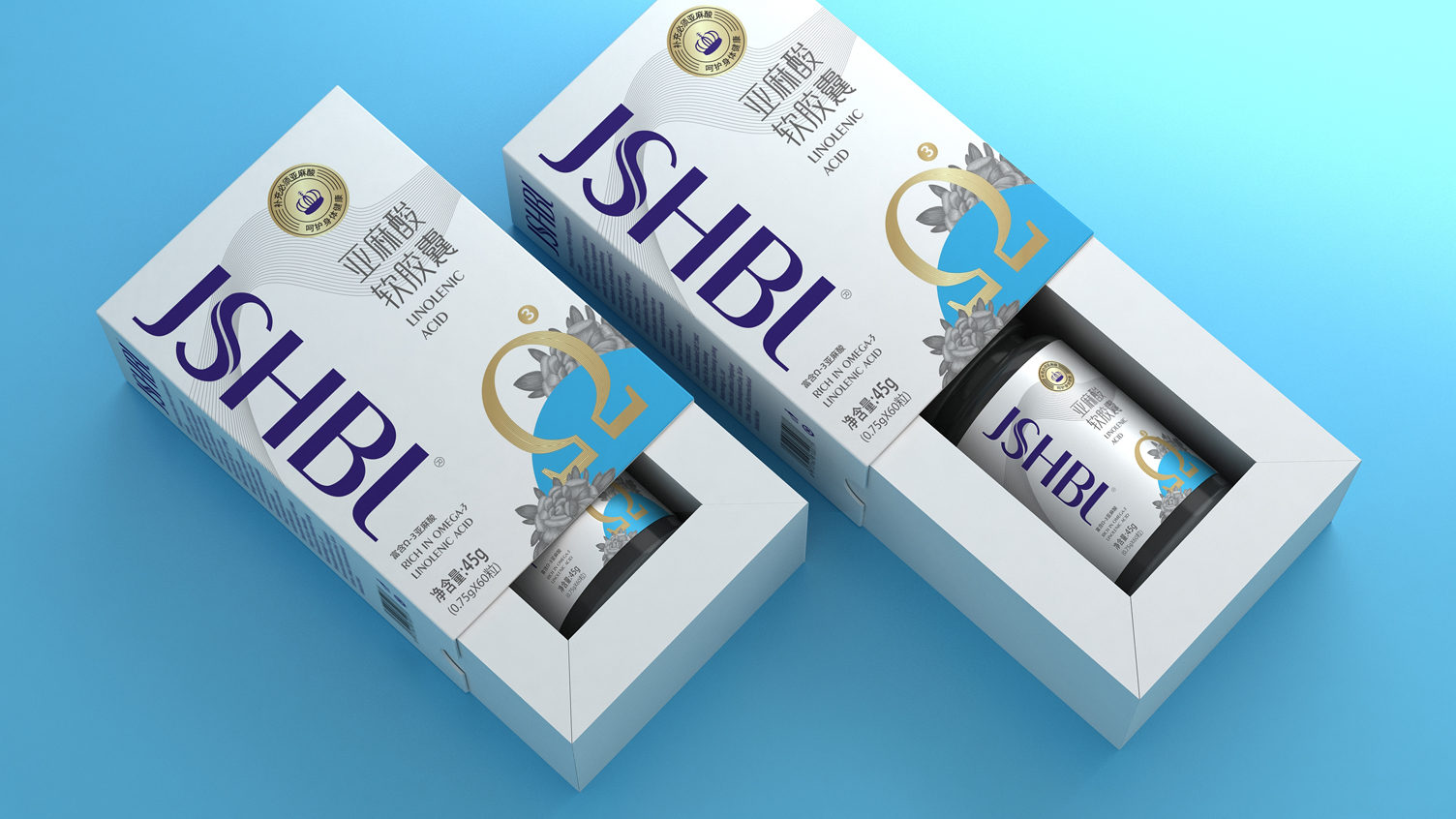Packaging Design of Maternal and Infant Nutrition Products，Fish Oil Packaging Design，Series Product Packaging Design，