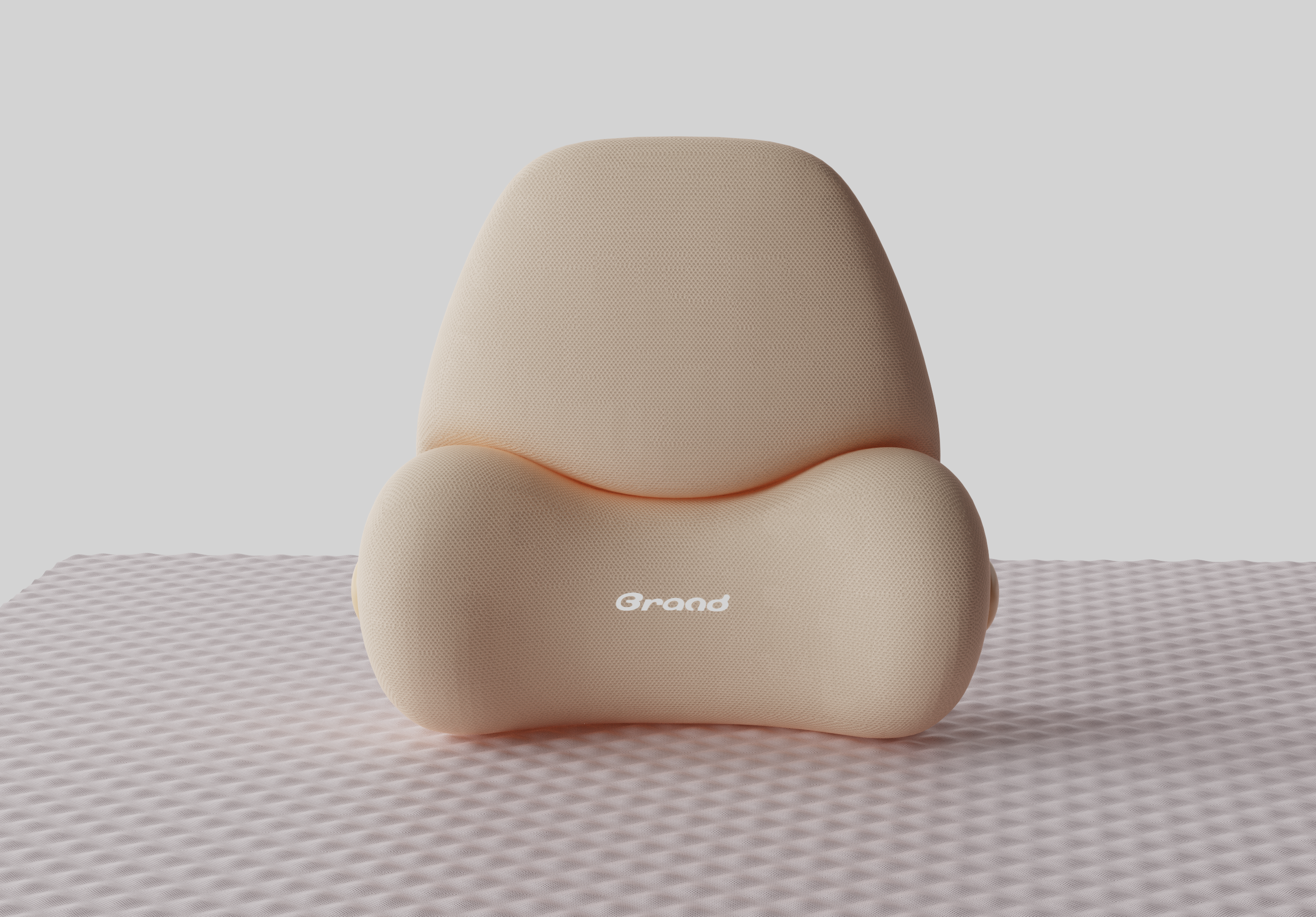 Bedside cushion，Cushion，Creative design，superimposed design，Mobile phone bracket，Multicolor elements，Memory cotton，Round shape，