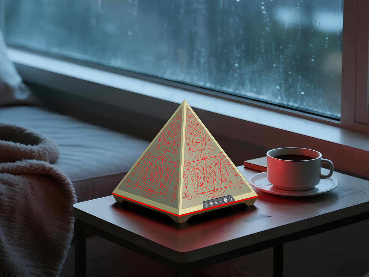 Sleep aid artifact，No screen sleep instrument，Pyramid，Schumann resonance，good sleep，