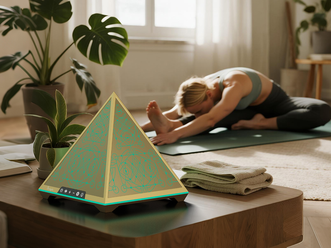 Sleep aid artifact，No screen sleep instrument，Pyramid，Schumann resonance，good sleep，