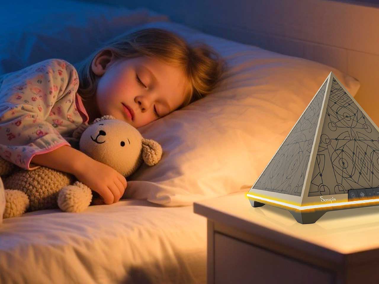 Sleep aid artifact，No screen sleep instrument，Pyramid，Schumann resonance，good sleep，