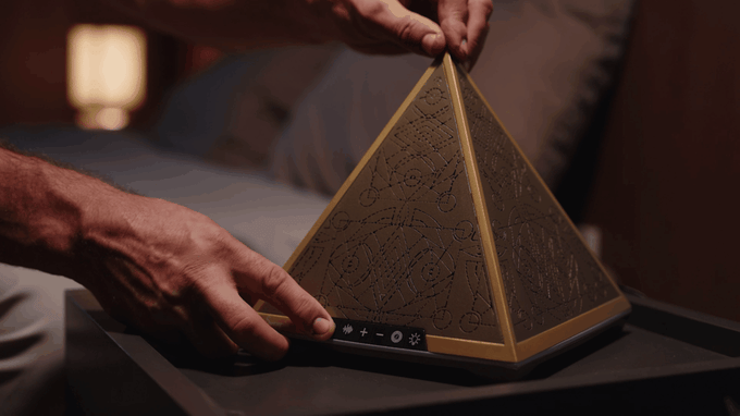 Sleep aid artifact，No screen sleep instrument，Pyramid，Schumann resonance，good sleep，