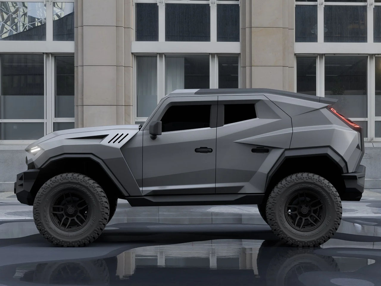 Rezvani Tank 2026，Armored SUV，bulletproof off-road vehicle，Jeep Wrangler，