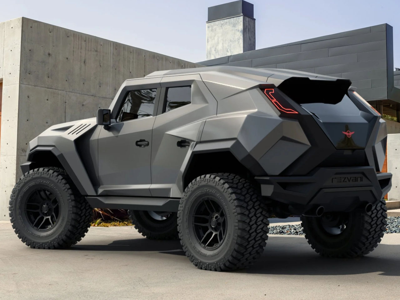 Rezvani Tank 2026，Armored SUV，bulletproof off-road vehicle，Jeep Wrangler，