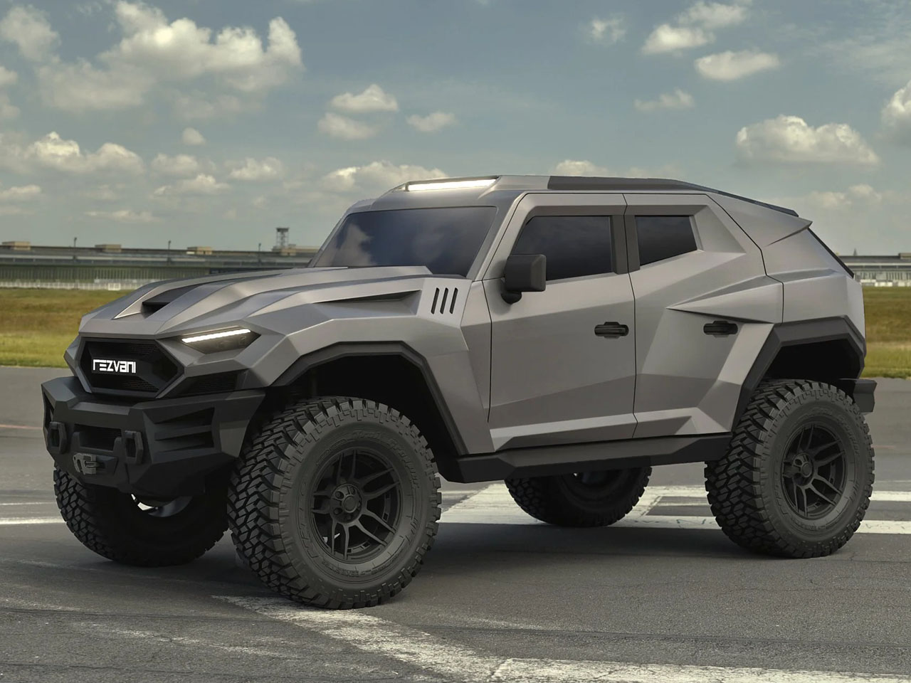 Rezvani Tank 2026，Armored SUV，bulletproof off-road vehicle，Jeep Wrangler，