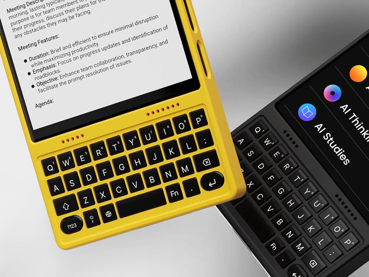 iKKO MindOne，Physical Keyboard，QWERTY Keyboard，Snap-In Case，