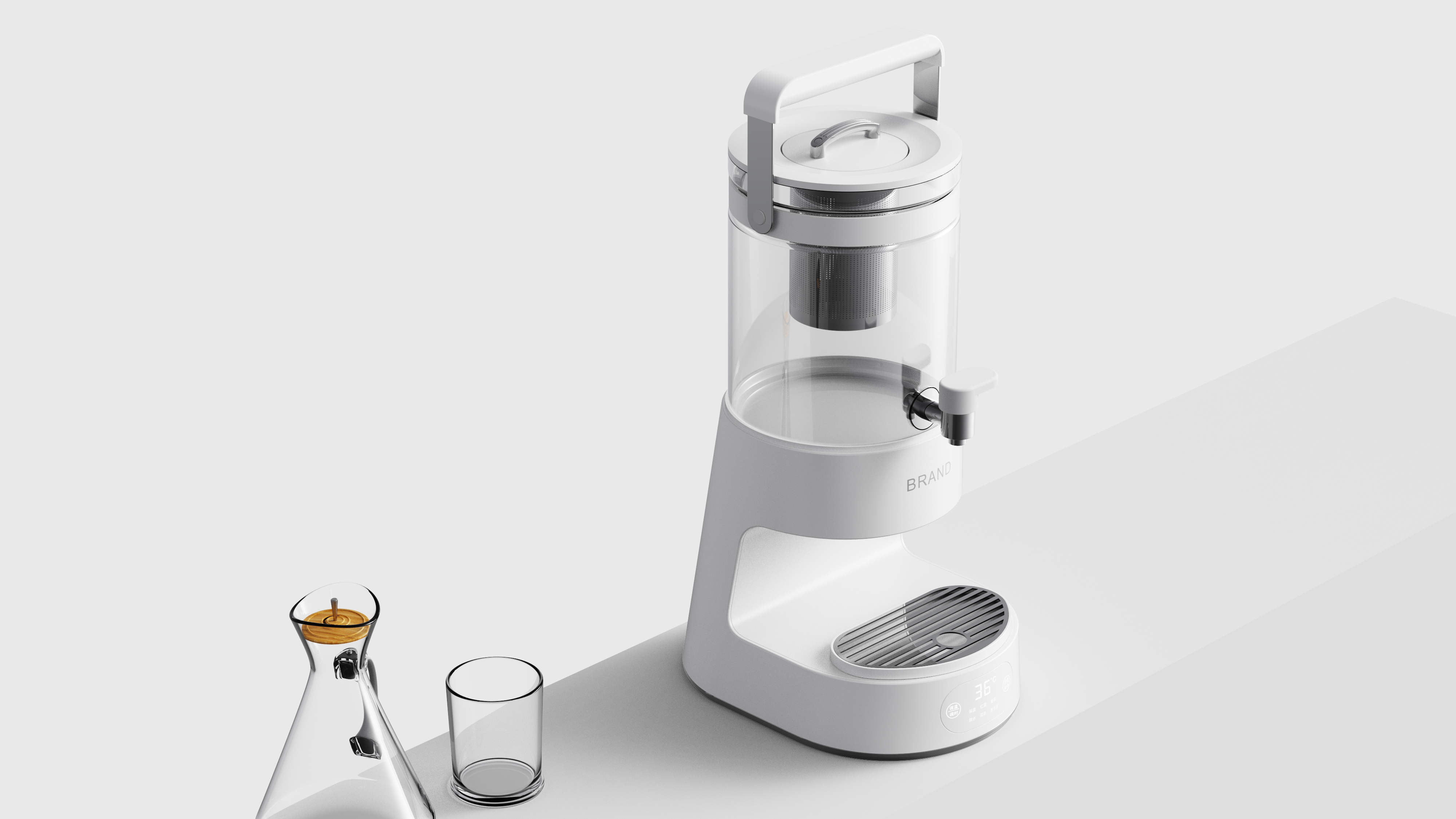 Flower teapot，Appearance Design of Flower Teapot，Health pot appearance design，Shunde Design，Appearance design of small household appliances，New product development，New product design，Zhongshan Design，