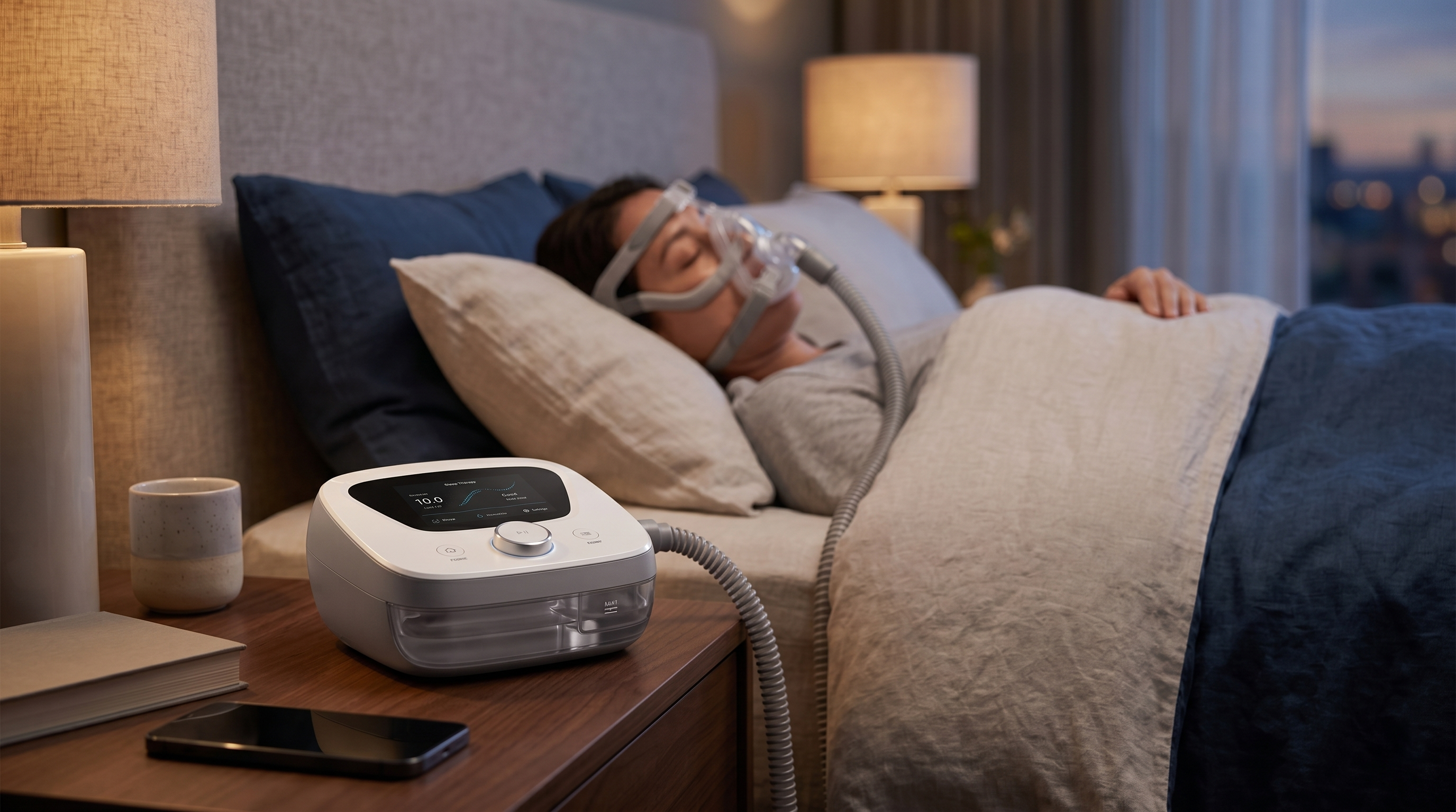 Sleep ventilator, medical equipment, sleep health，