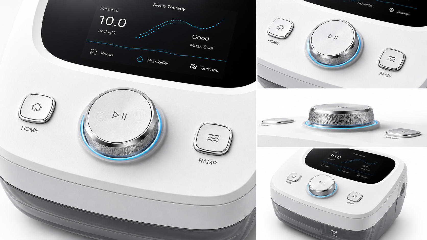 Sleep ventilator, medical equipment, sleep health，