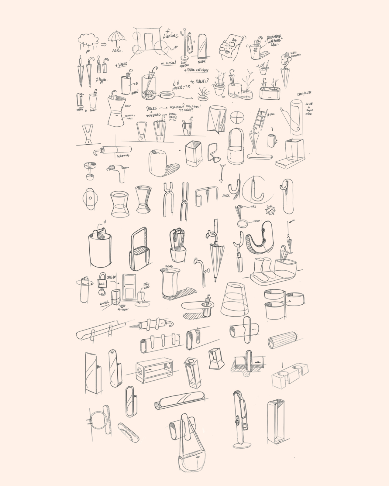 UMBRELLA，Umbrella stand，originality，Housewear & Furnishings，