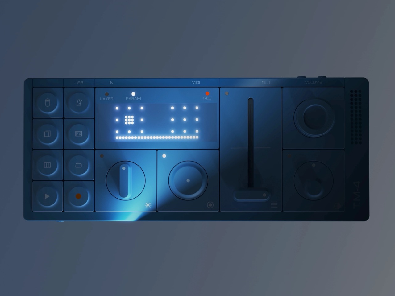 T.M-4 AI，Music sampler，conceptual design，Digital，