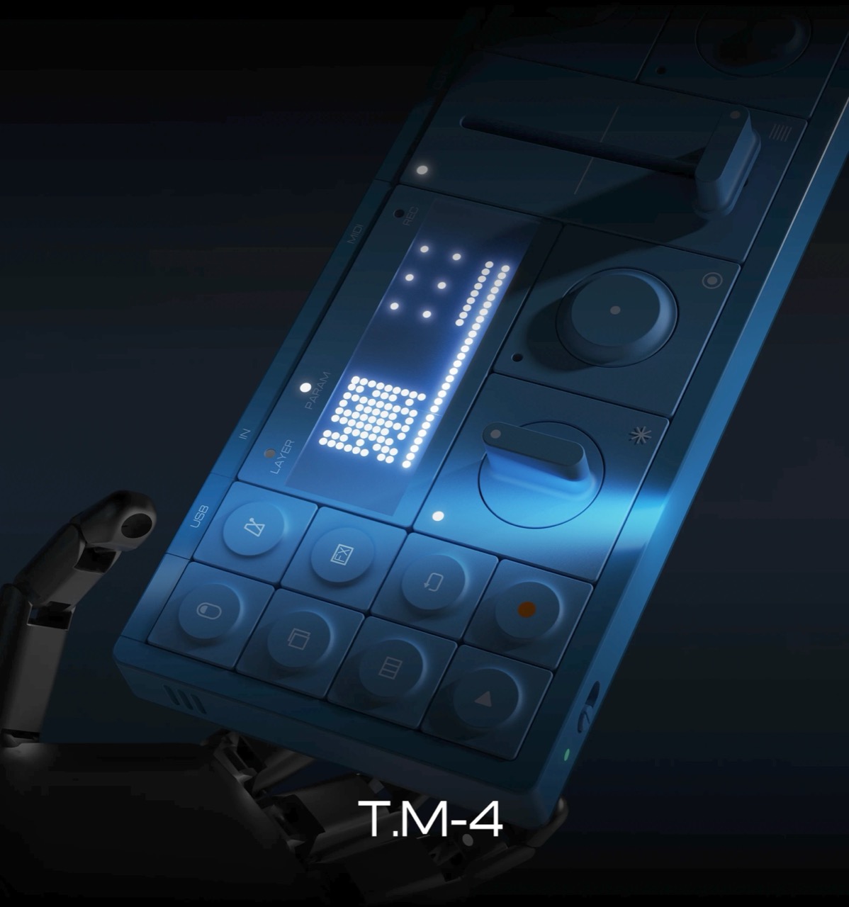 T.M-4 AI，Music sampler，conceptual design，Digital，