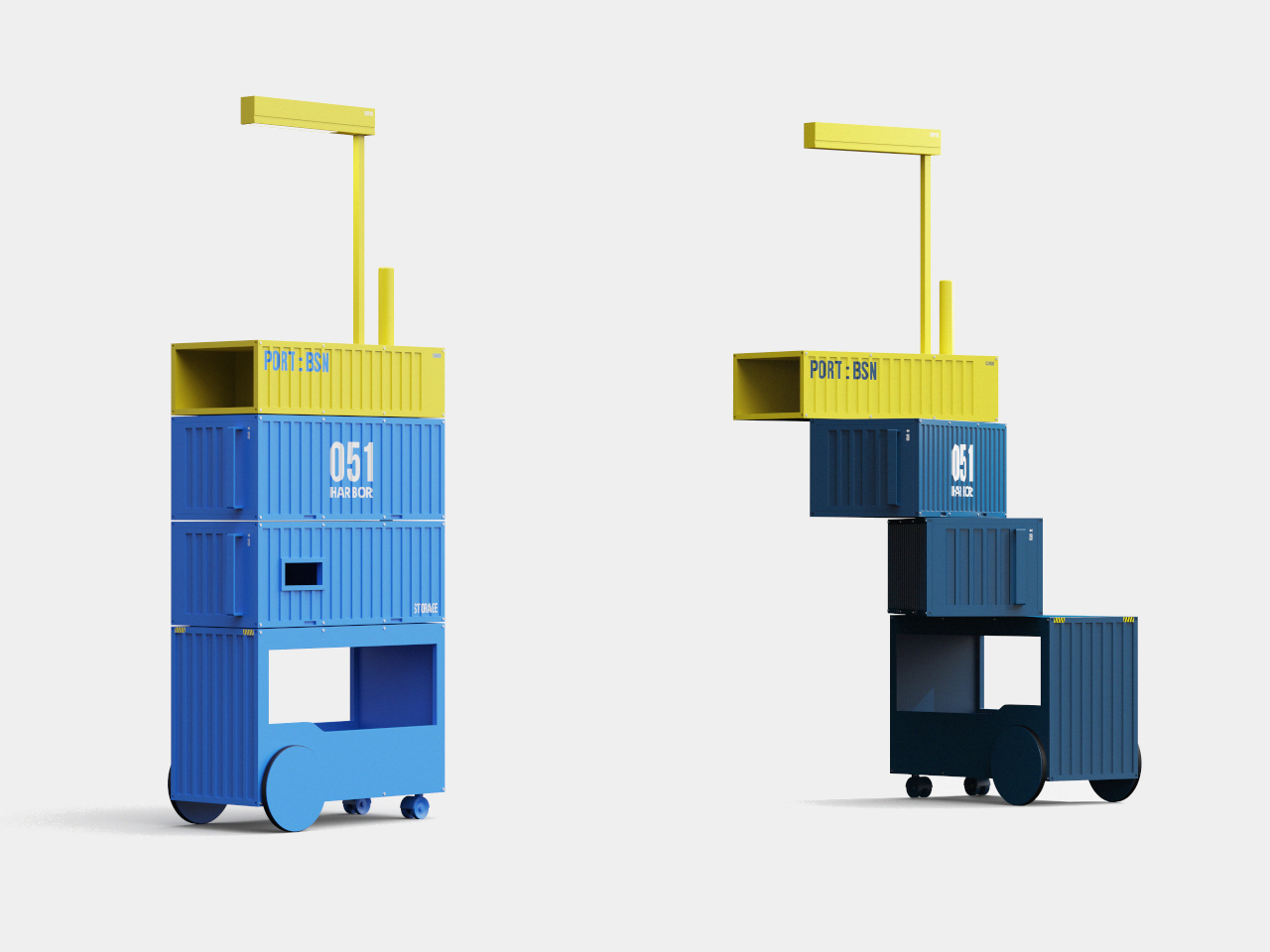 Harbor 051，Storage cart，originality，Housewear & Furnishings，