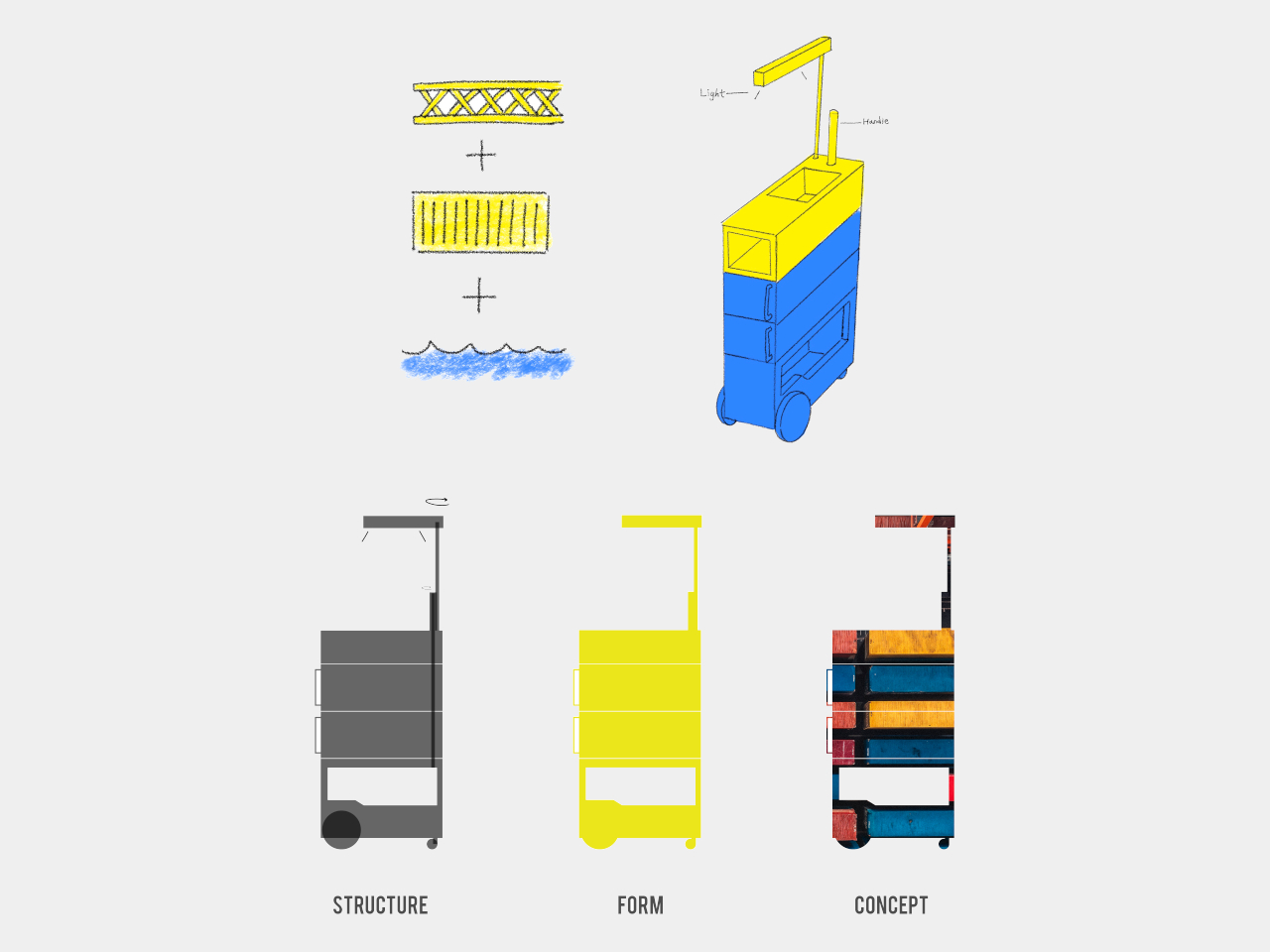 Harbor 051，Storage cart，originality，Housewear & Furnishings，