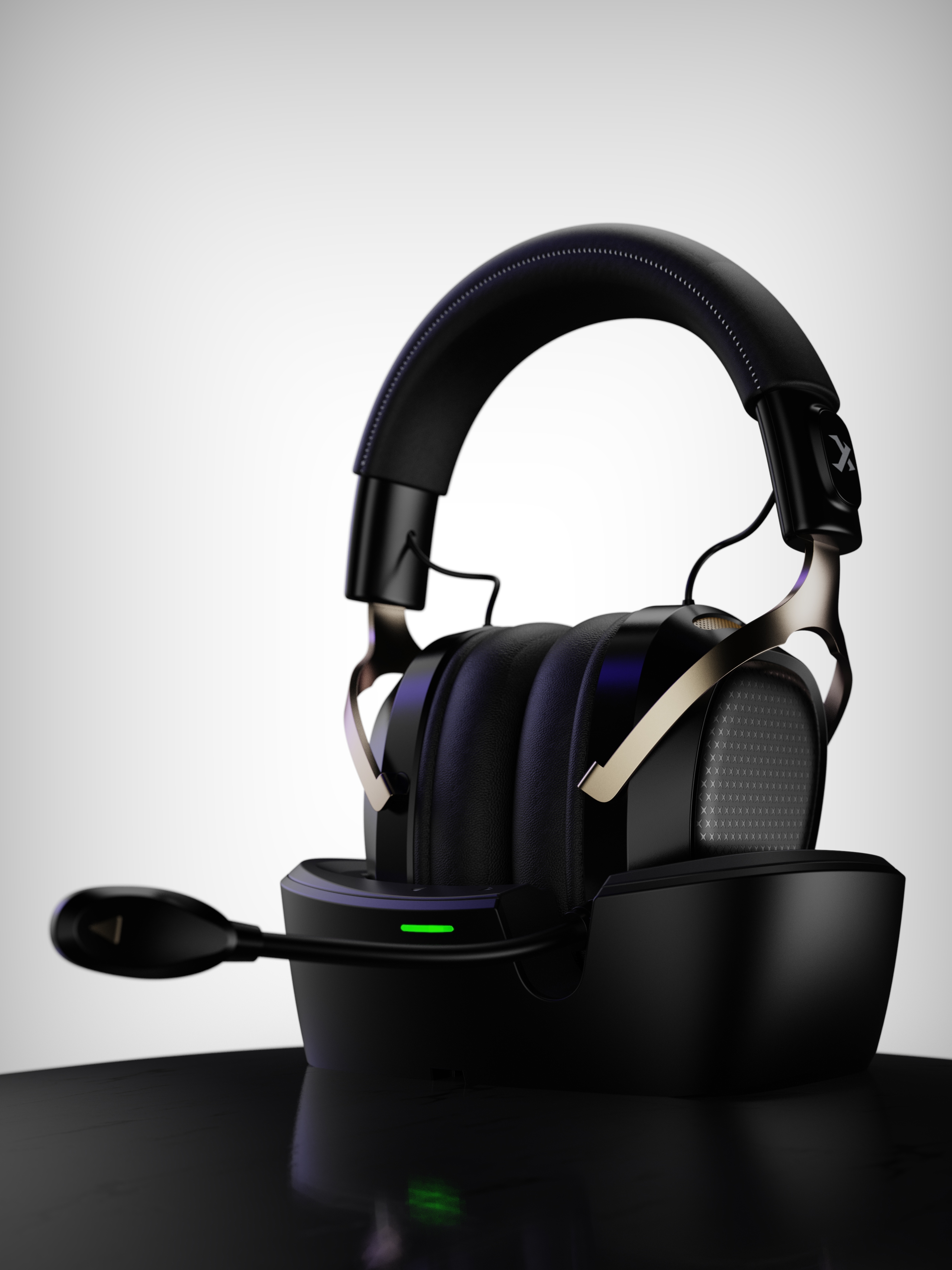 Game headset，Game peripherals，Charging base，Base Headset，
