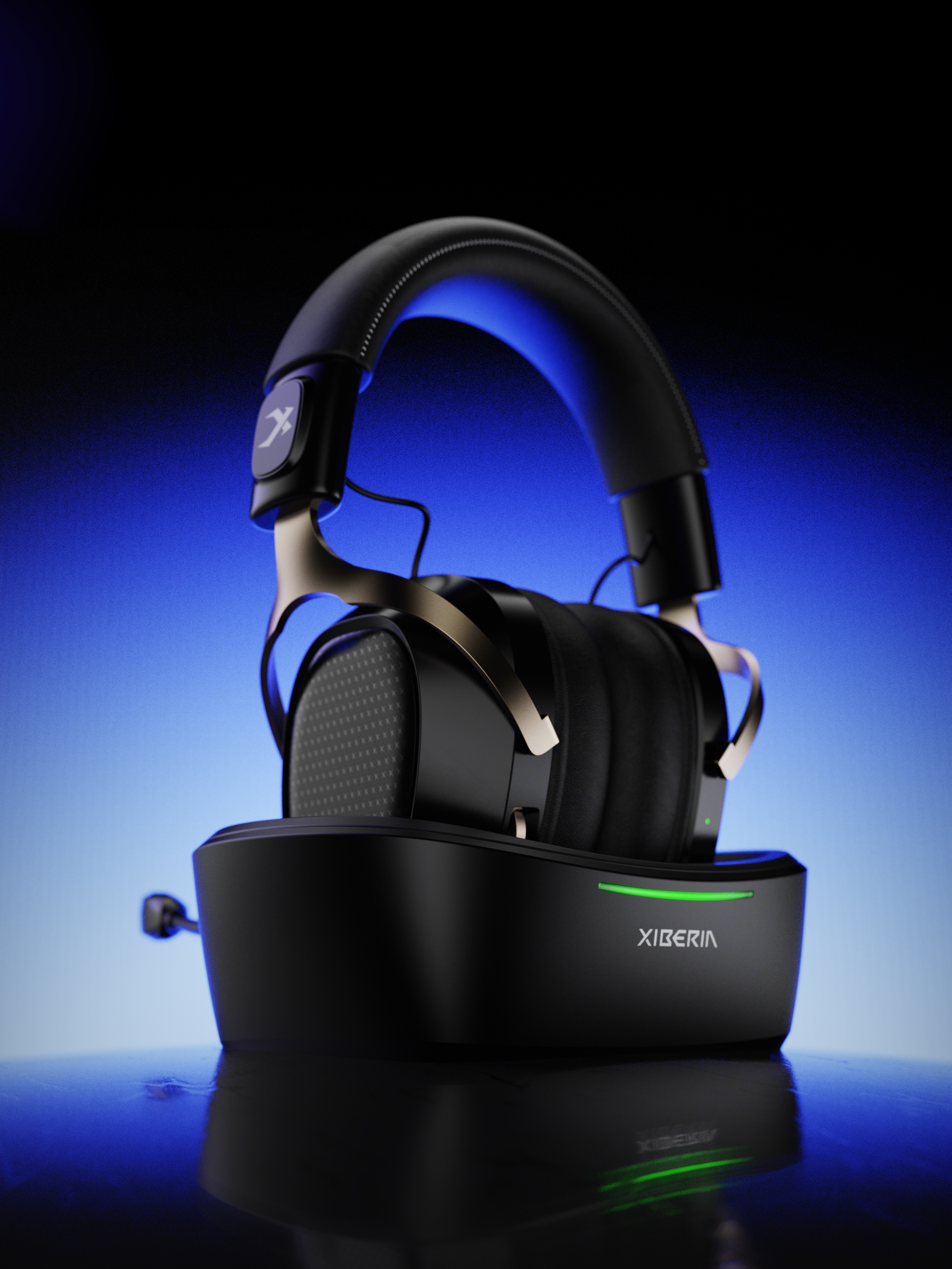Game headset，Game peripherals，Charging base，Base Headset，