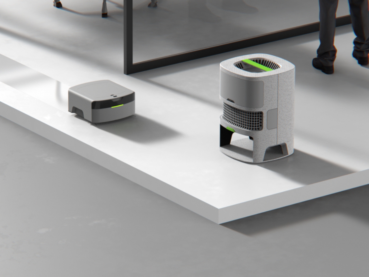 pulito，Commercial cleaning equipment，an electric appliance，Backpack cleaning robot，