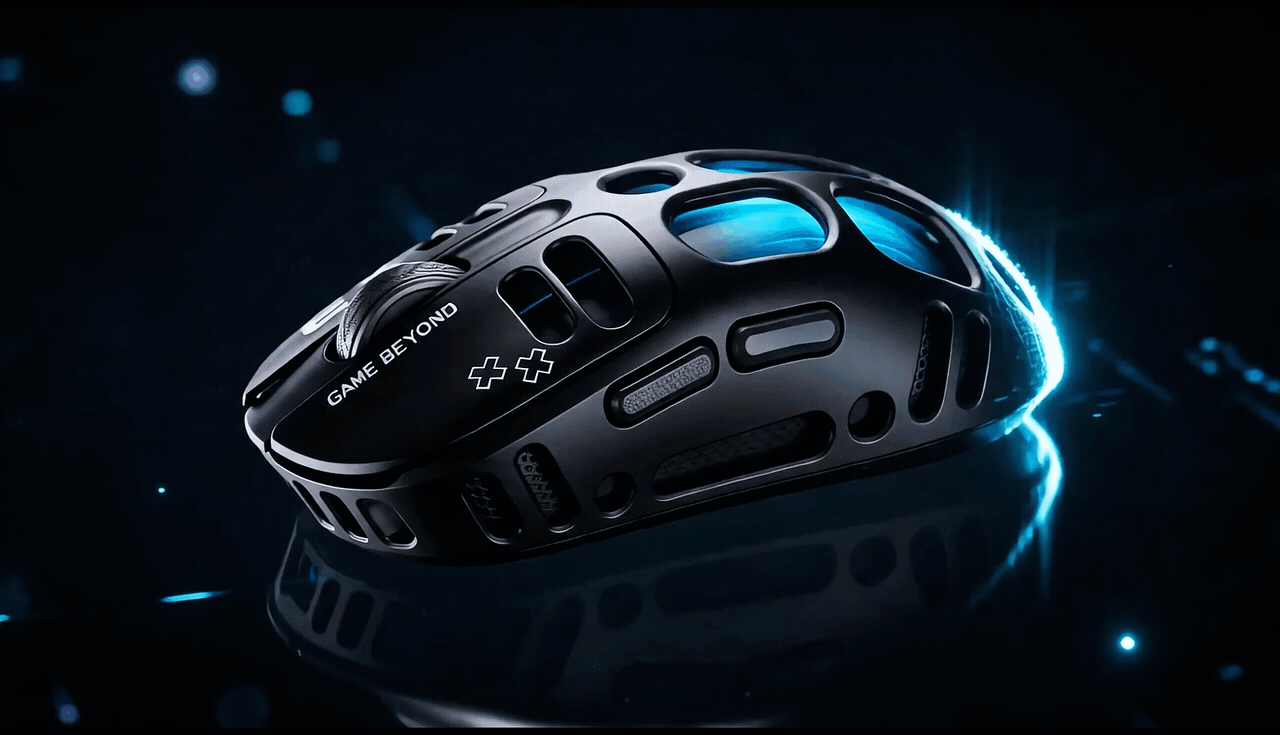 AIGC，Product animation，AI works，Wireless mouse，