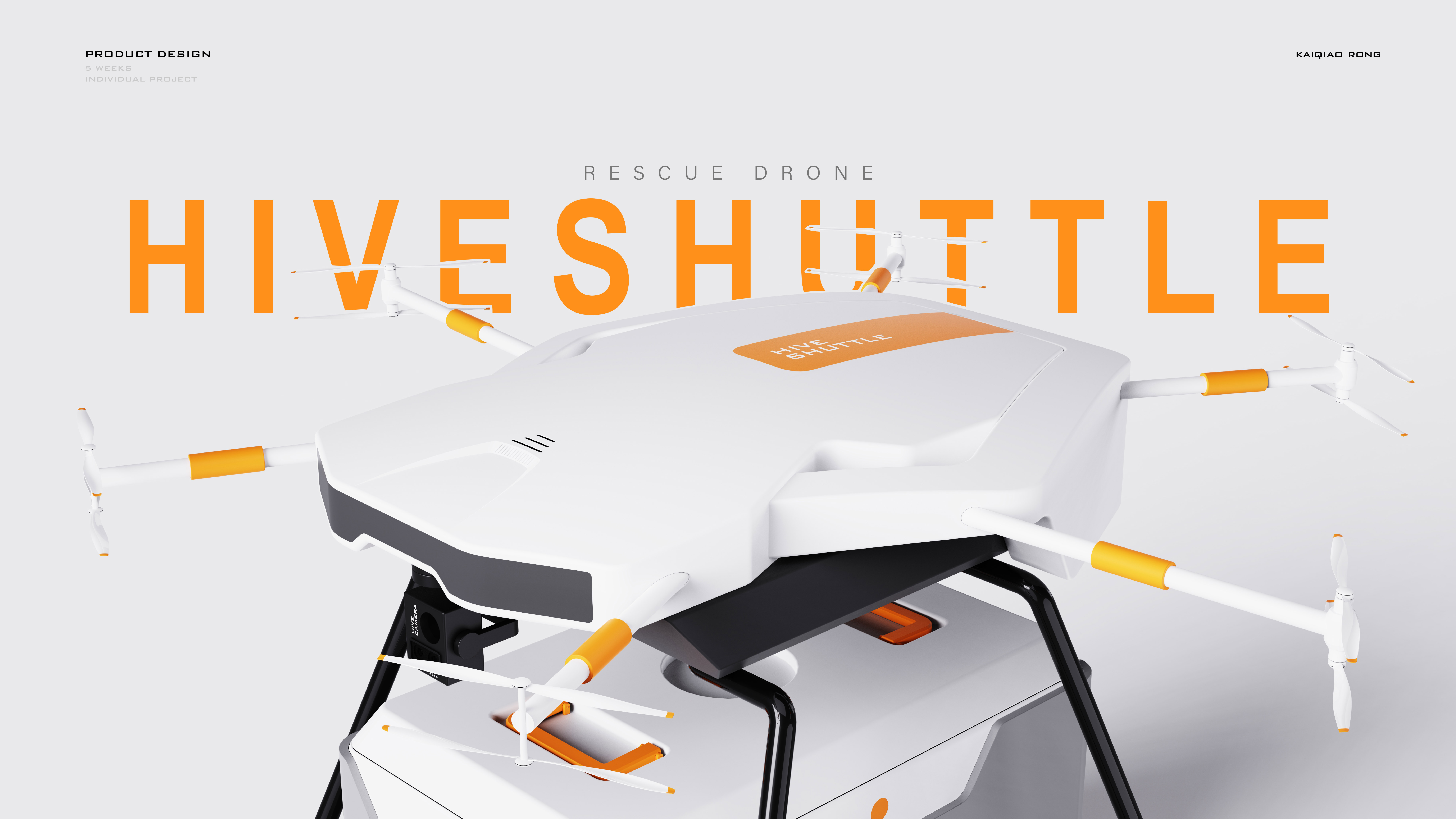 Transportation drone，product design，industrial design，UAV design，Rescue UAV，