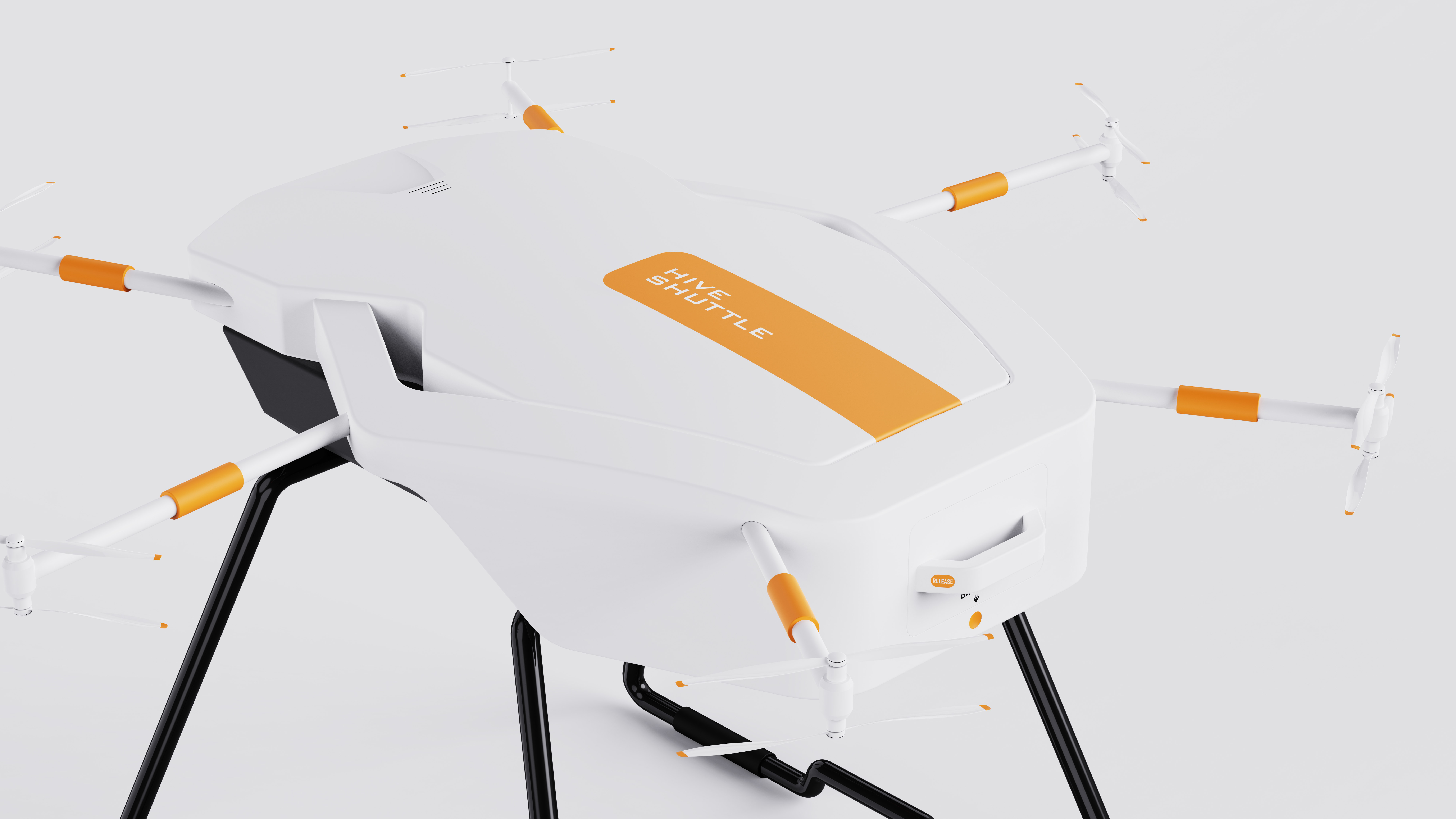 Transportation drone，product design，industrial design，UAV design，Rescue UAV，
