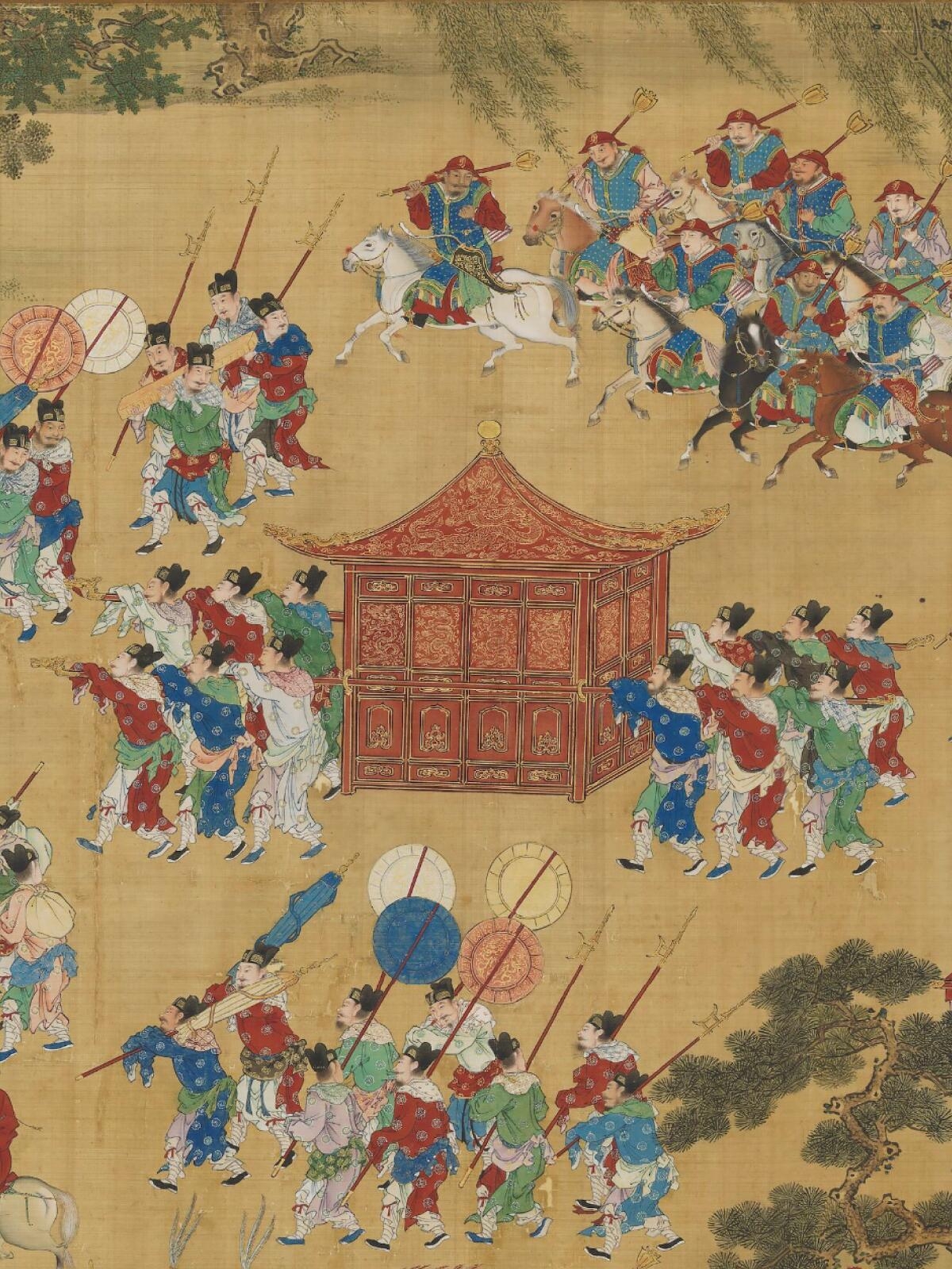 When I was a child's dream carriage sedan chair when I was a child's favorite# mysterious night，