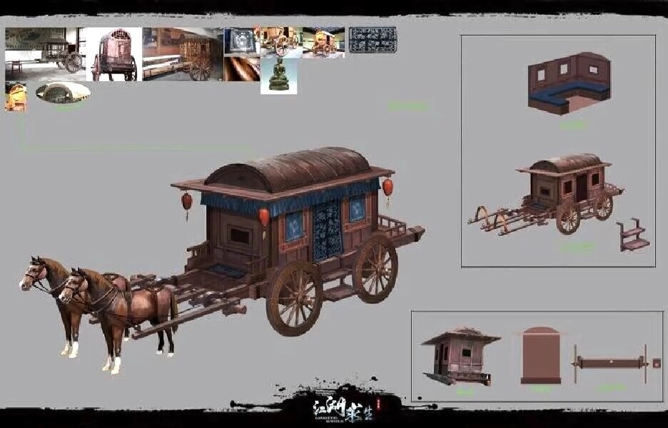 When I was a child's dream carriage sedan chair when I was a child's favorite# mysterious night，