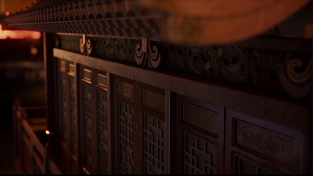 When I was a child's dream carriage sedan chair when I was a child's favorite# mysterious night，
